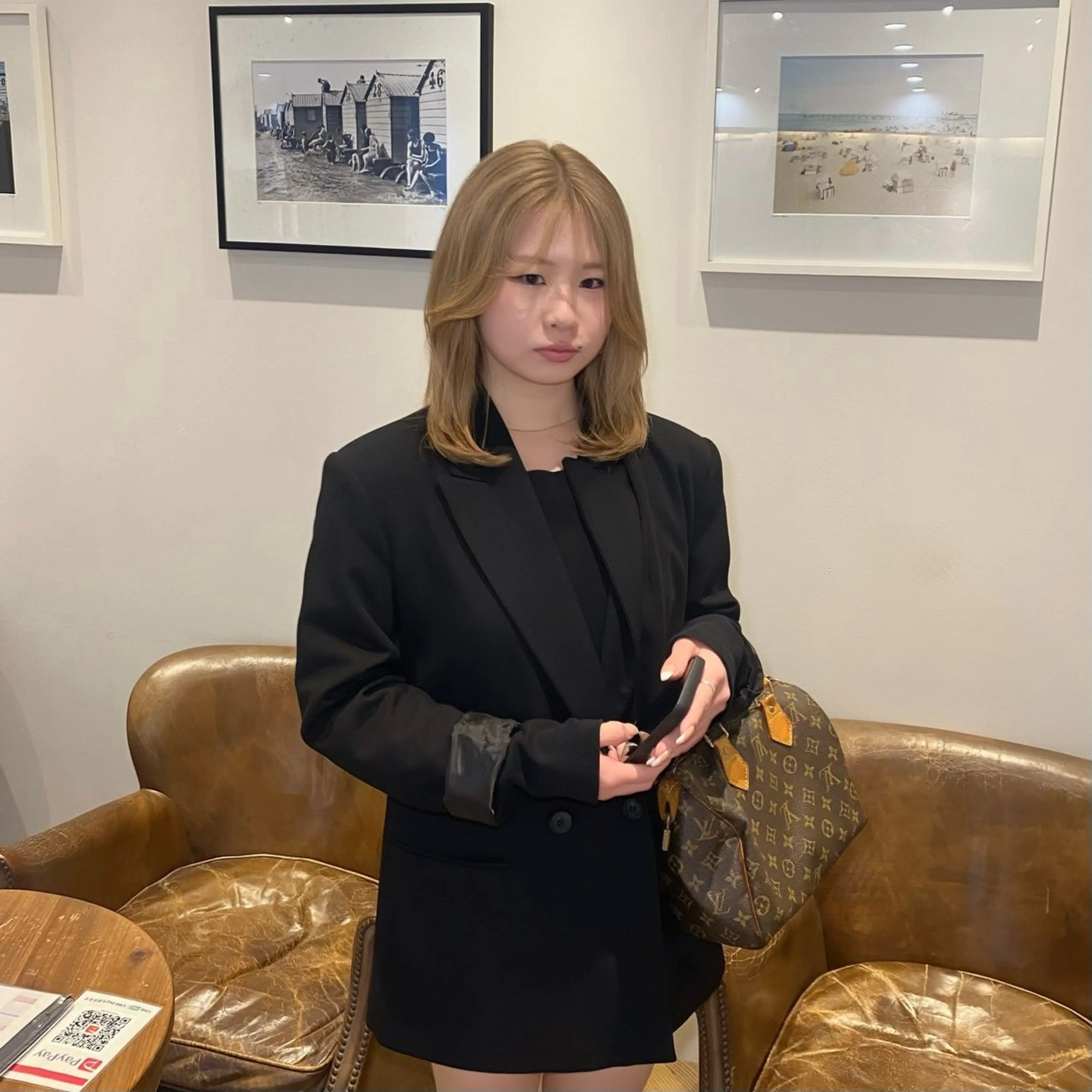 ミディアム カラー lolonois梅田 rami🎀のヘアスタイル