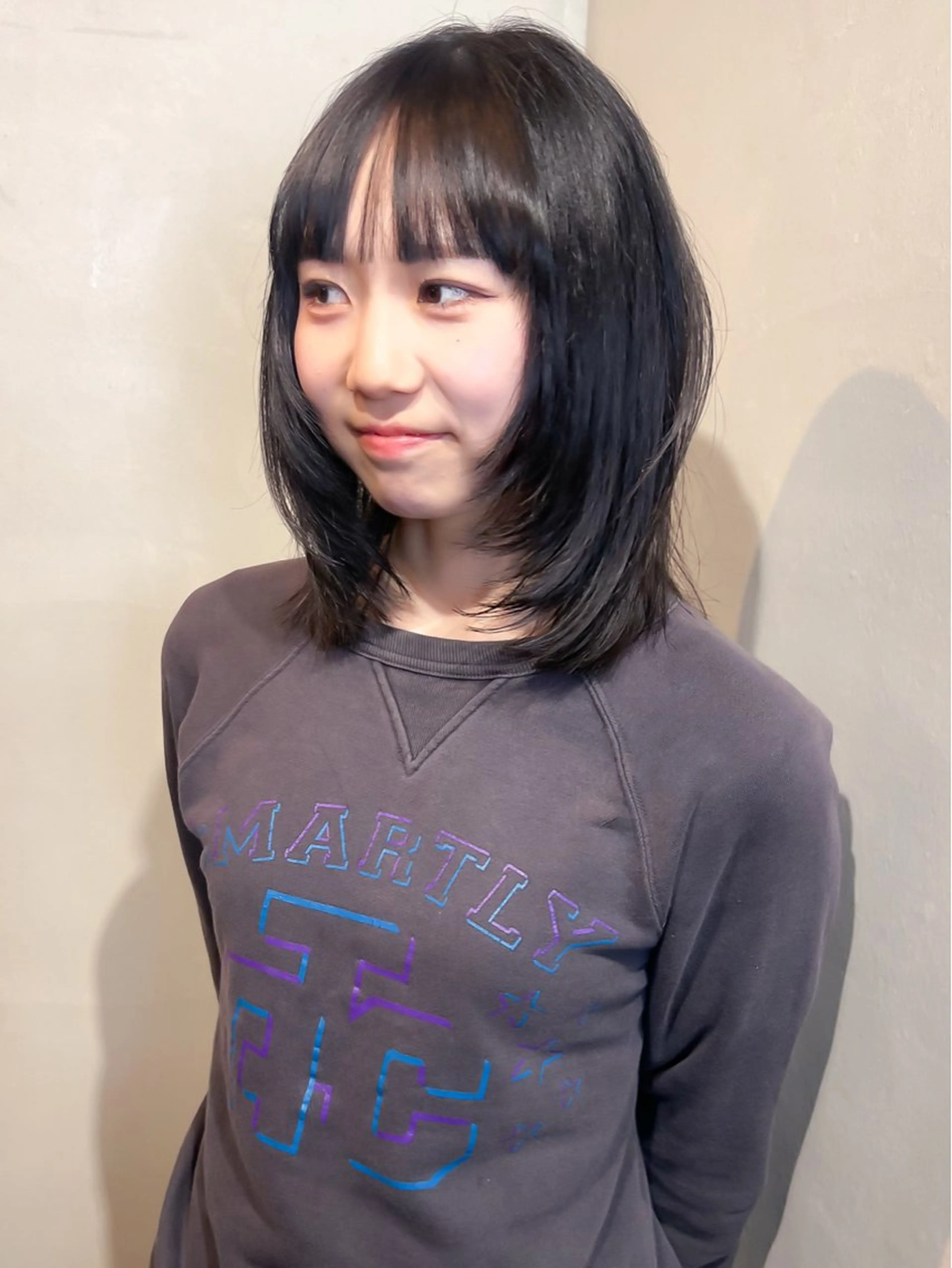 ミディアム Aya/四条烏丸/ インナーカラーのヘアスタイル