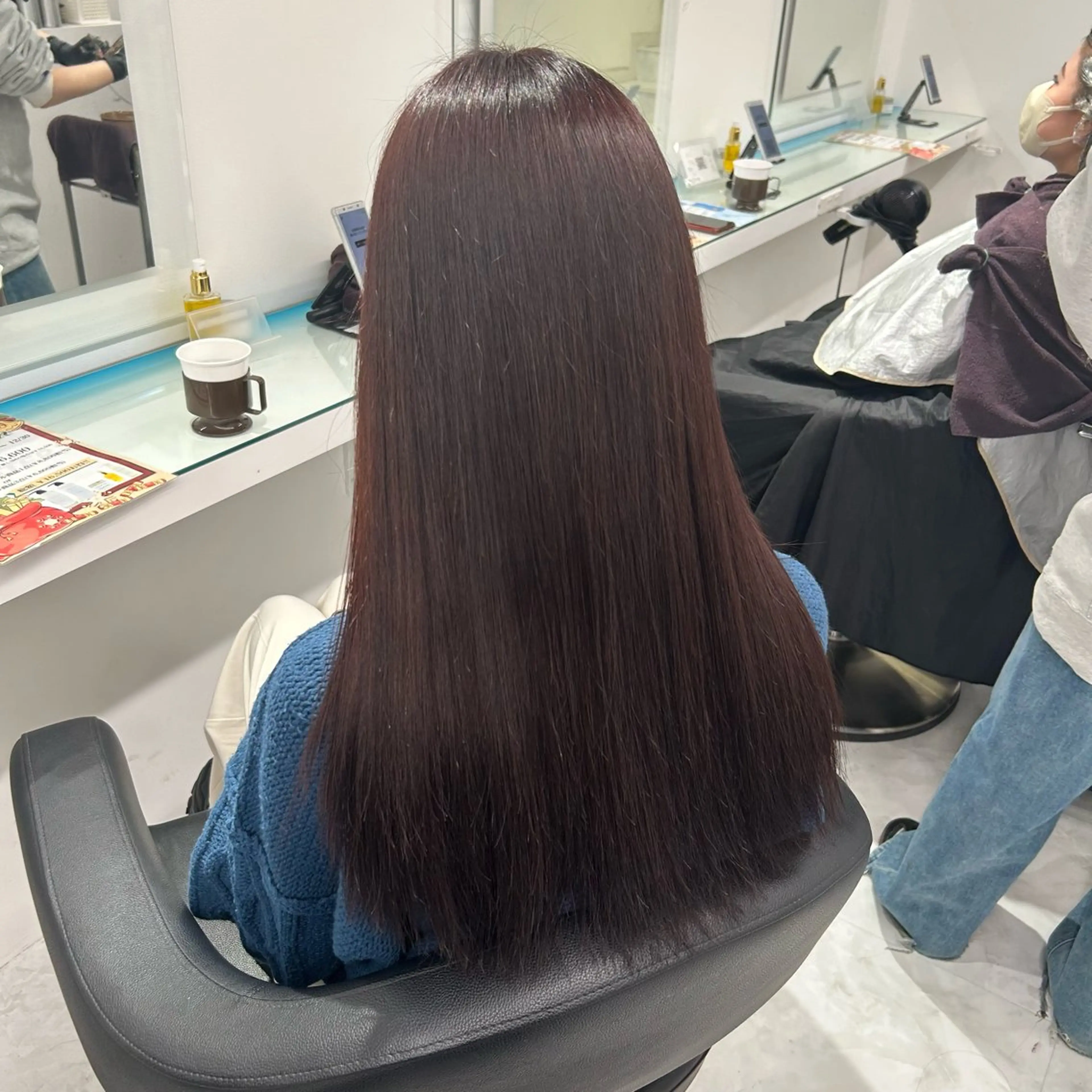 セミロング 🤍大人っぽ韓国暗髪 🤍Asuka🤍のヘアスタイル