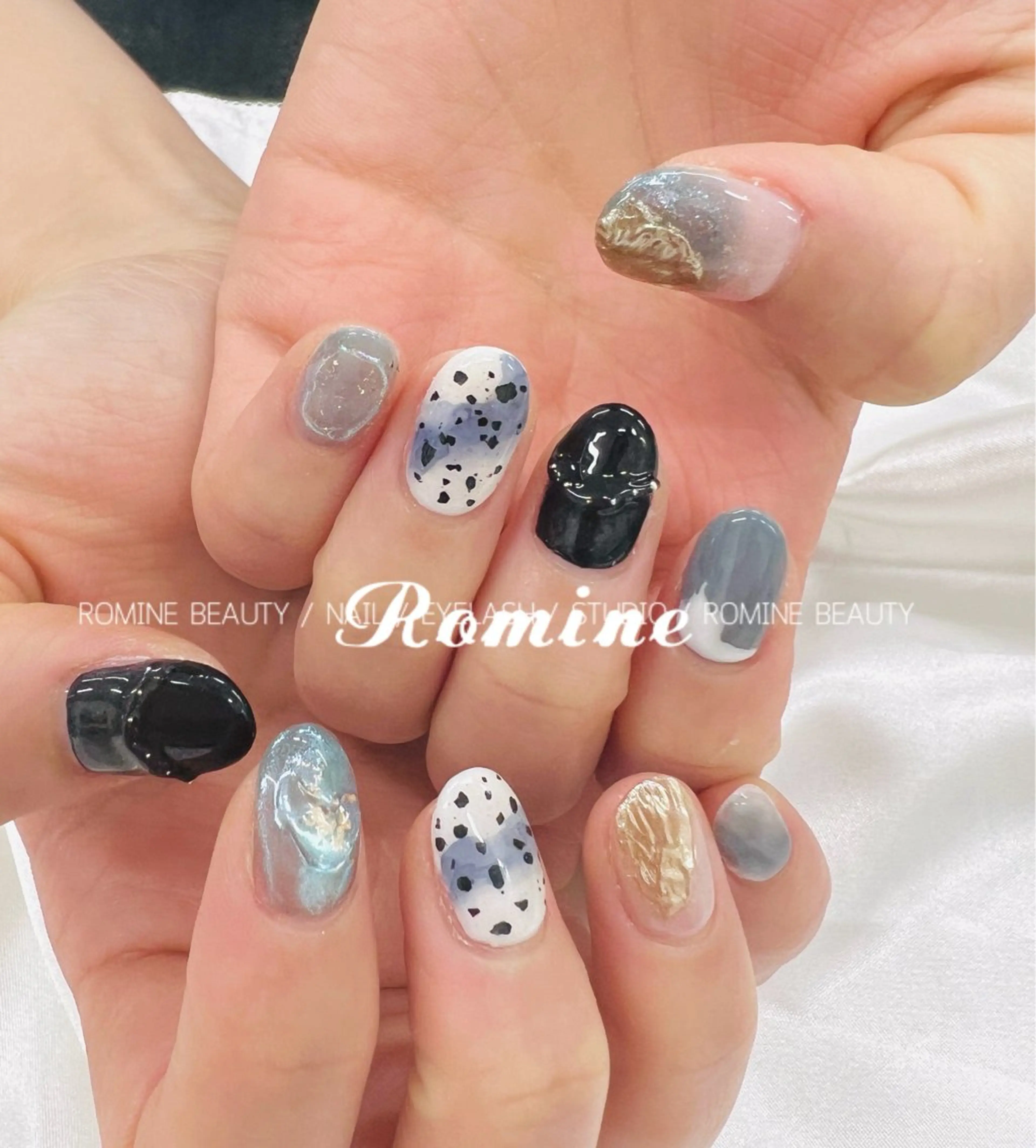 ネイル Romine アイラッシュ&ネイルのマツエク・マツパデザイン