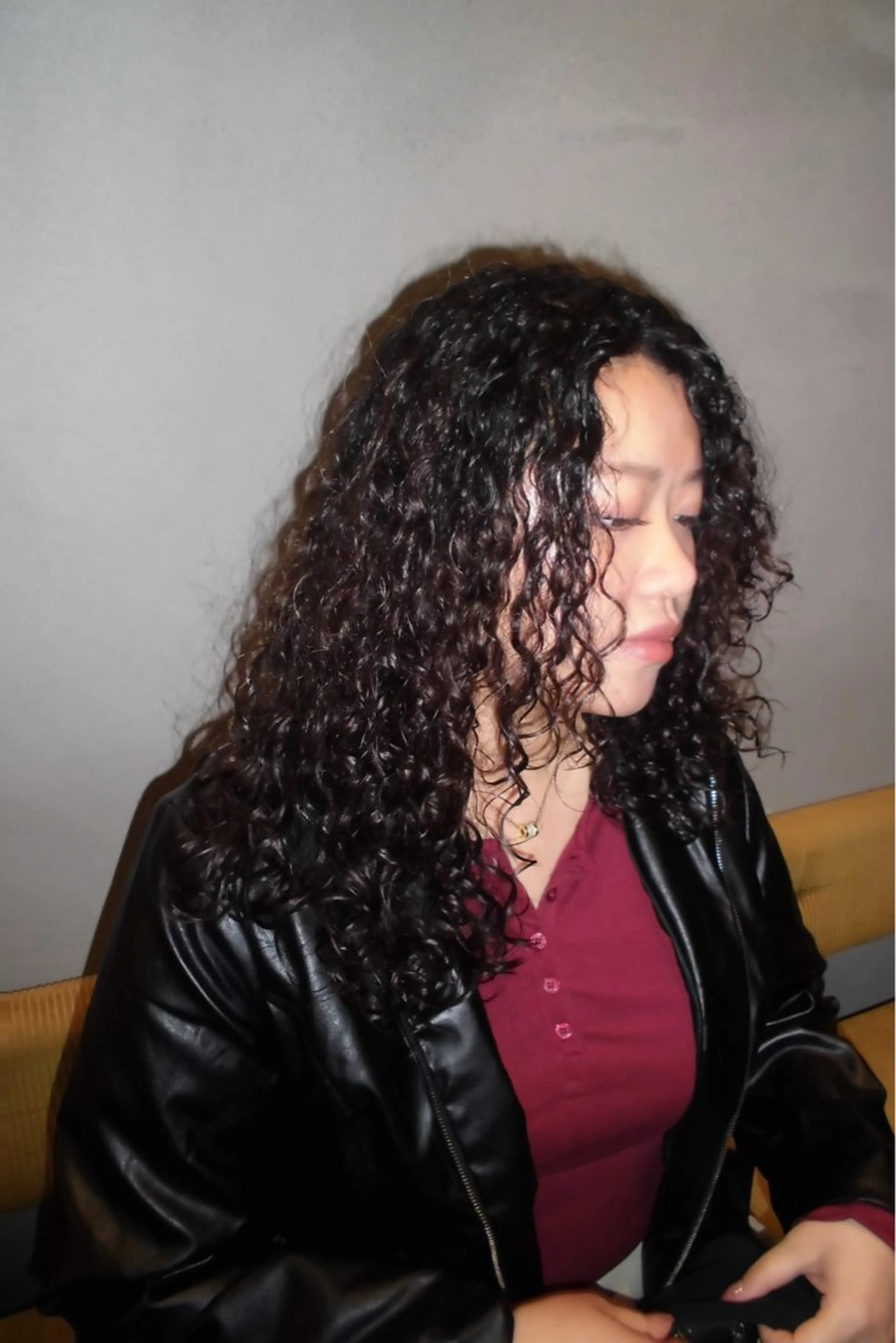 ロング パーマ カット パーマ トリートメント ヘッドスパ marino マリノのヘアスタイル