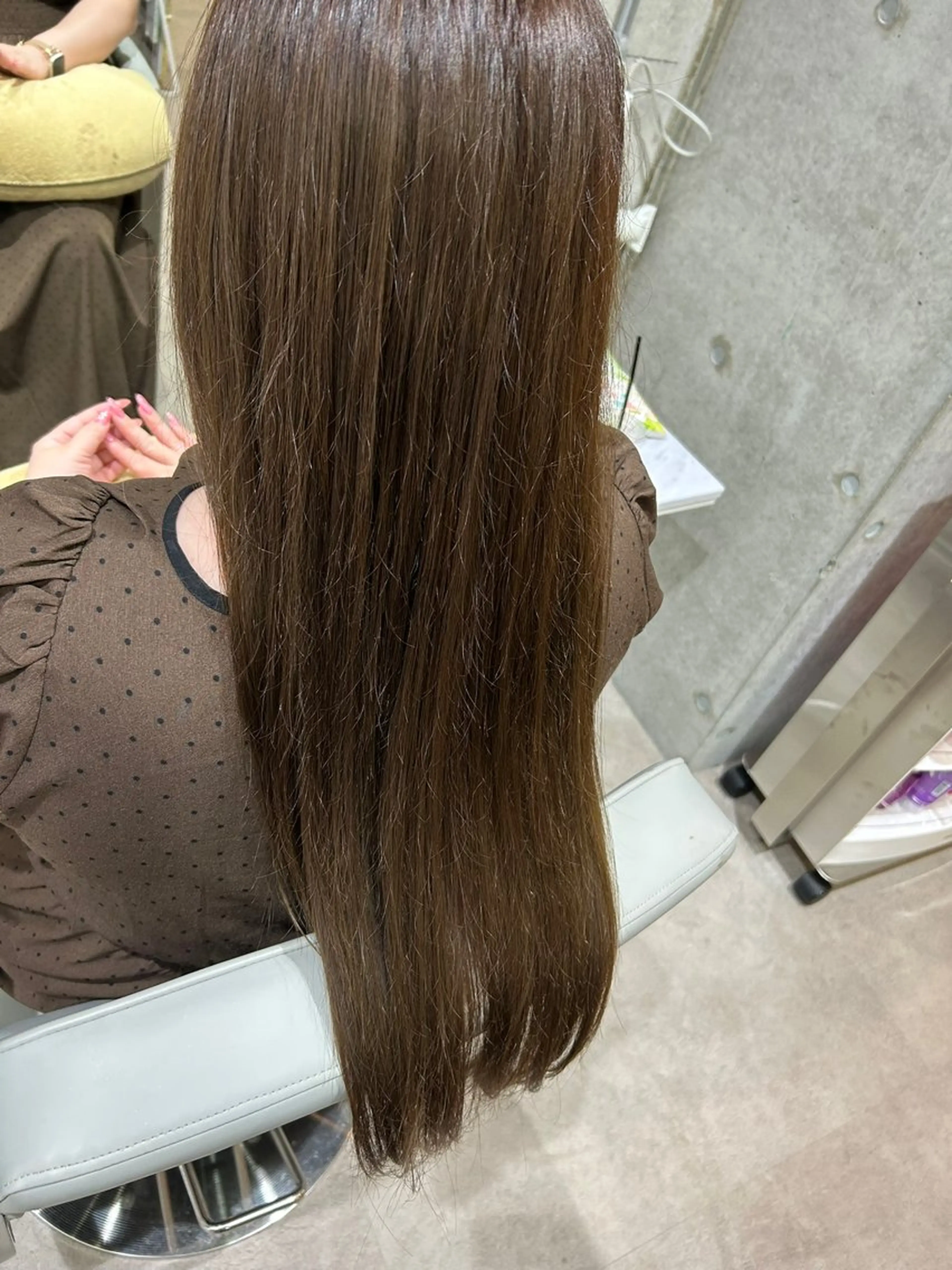 カラー＋トリートメントの写真