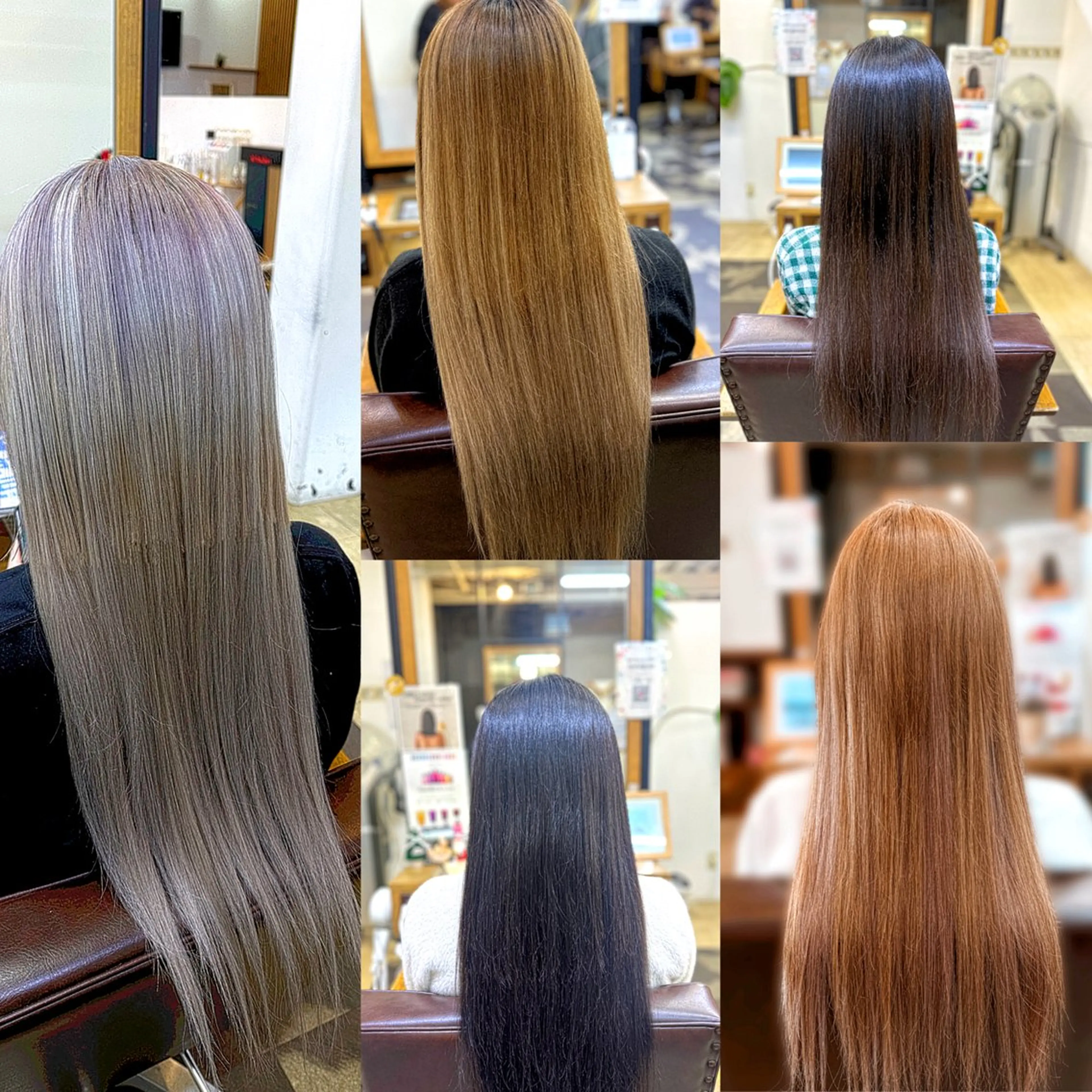 ロング シールエクステ エクステ ハイライト 髪質改善 レイヤーカット 🩶BRAS 🩶のヘアスタイル