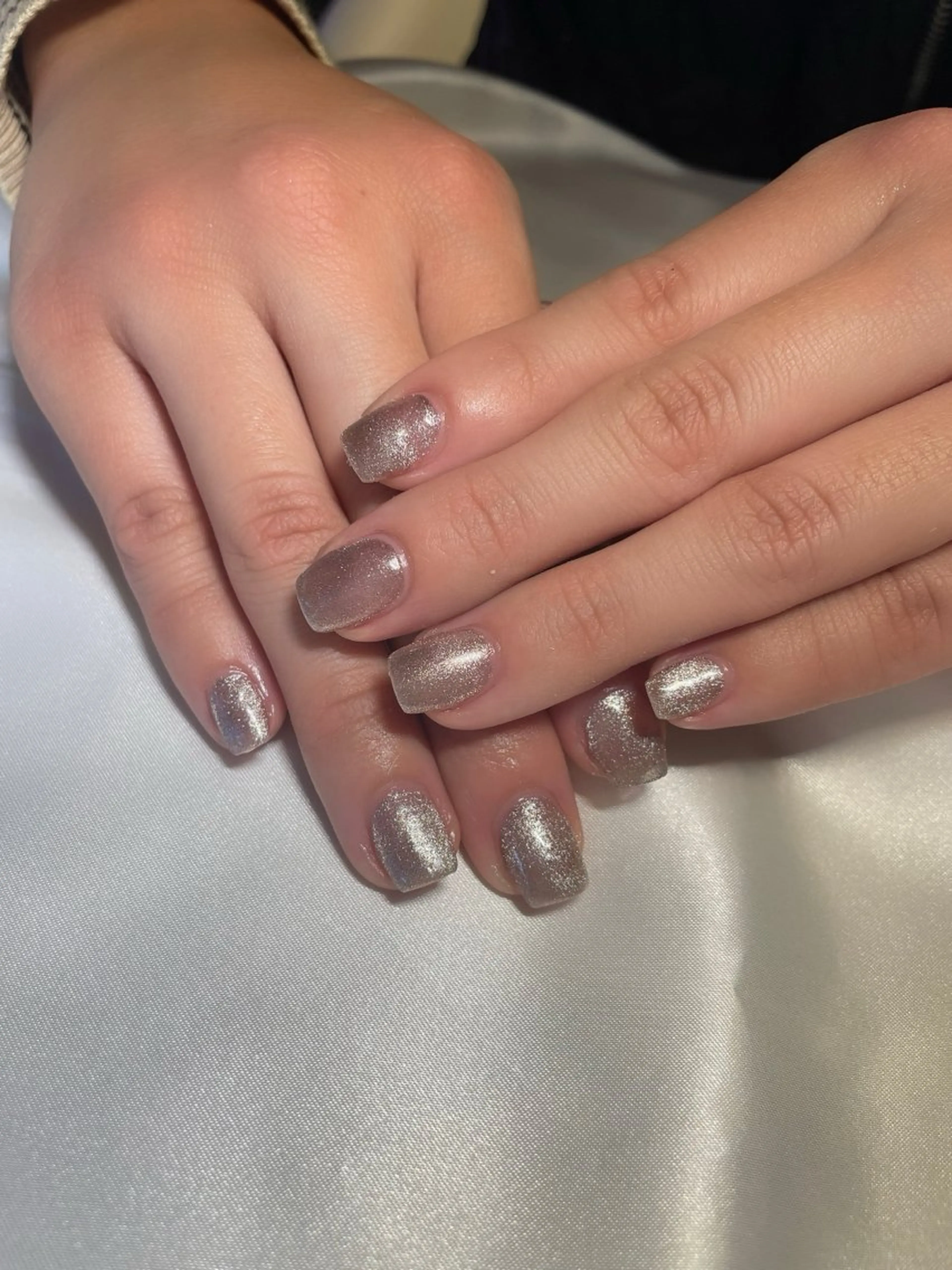 ネイル マグネットネイル マグネットワンカラー ワンカラーネイル ハンドネイル ROPE nail ロペネイルのネイルデザイン