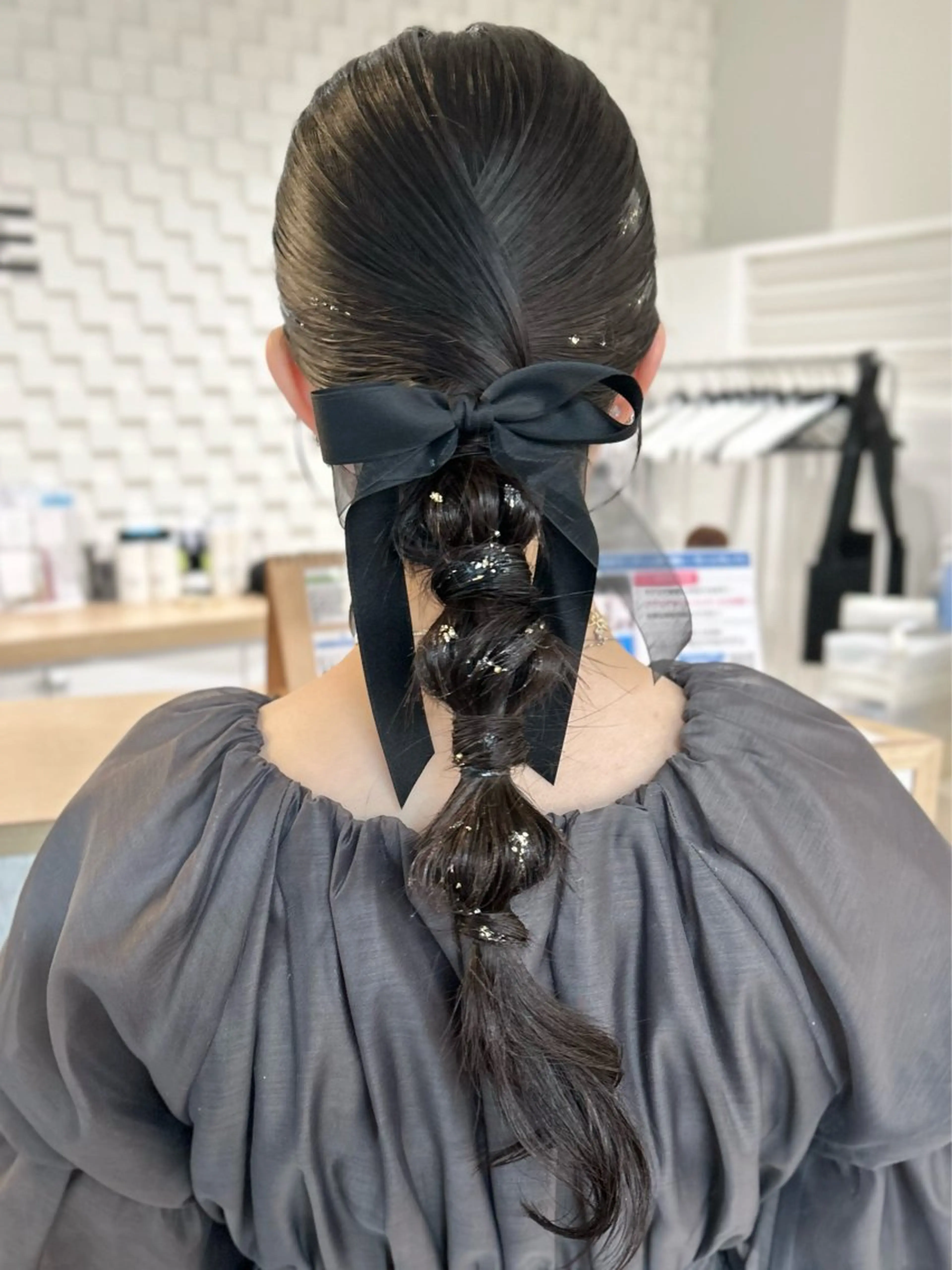 ヘアアレンジ 結婚式・ブライダル 八尾 幸那のヘアスタイル