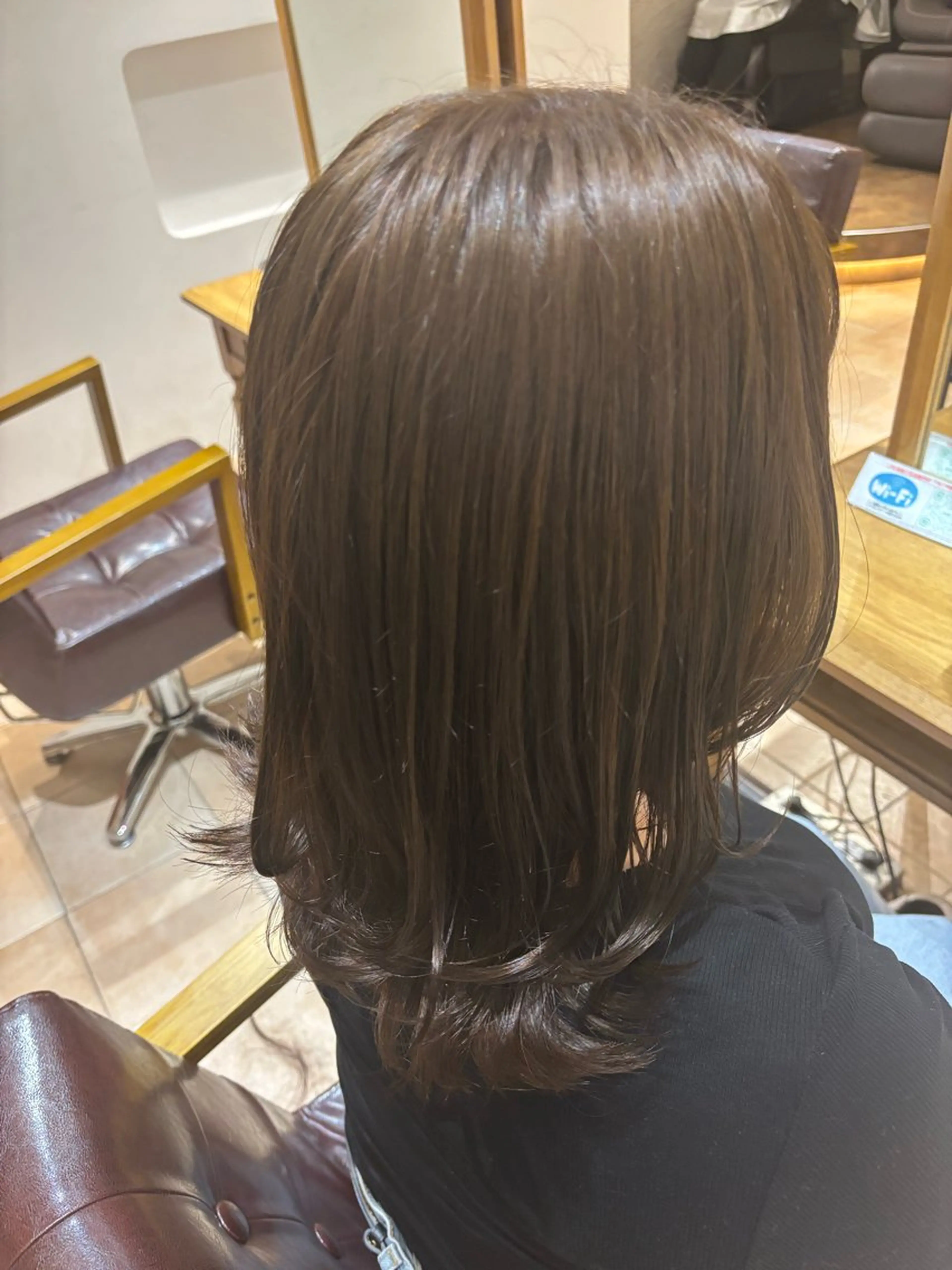 ミディアム カラー ベージュカラー 透明感カラー オリーブベージュ カット ヘアカラー トリートメント 🌈透明感カラー🌈 🌟吉田祐介🌟のヘアスタイル