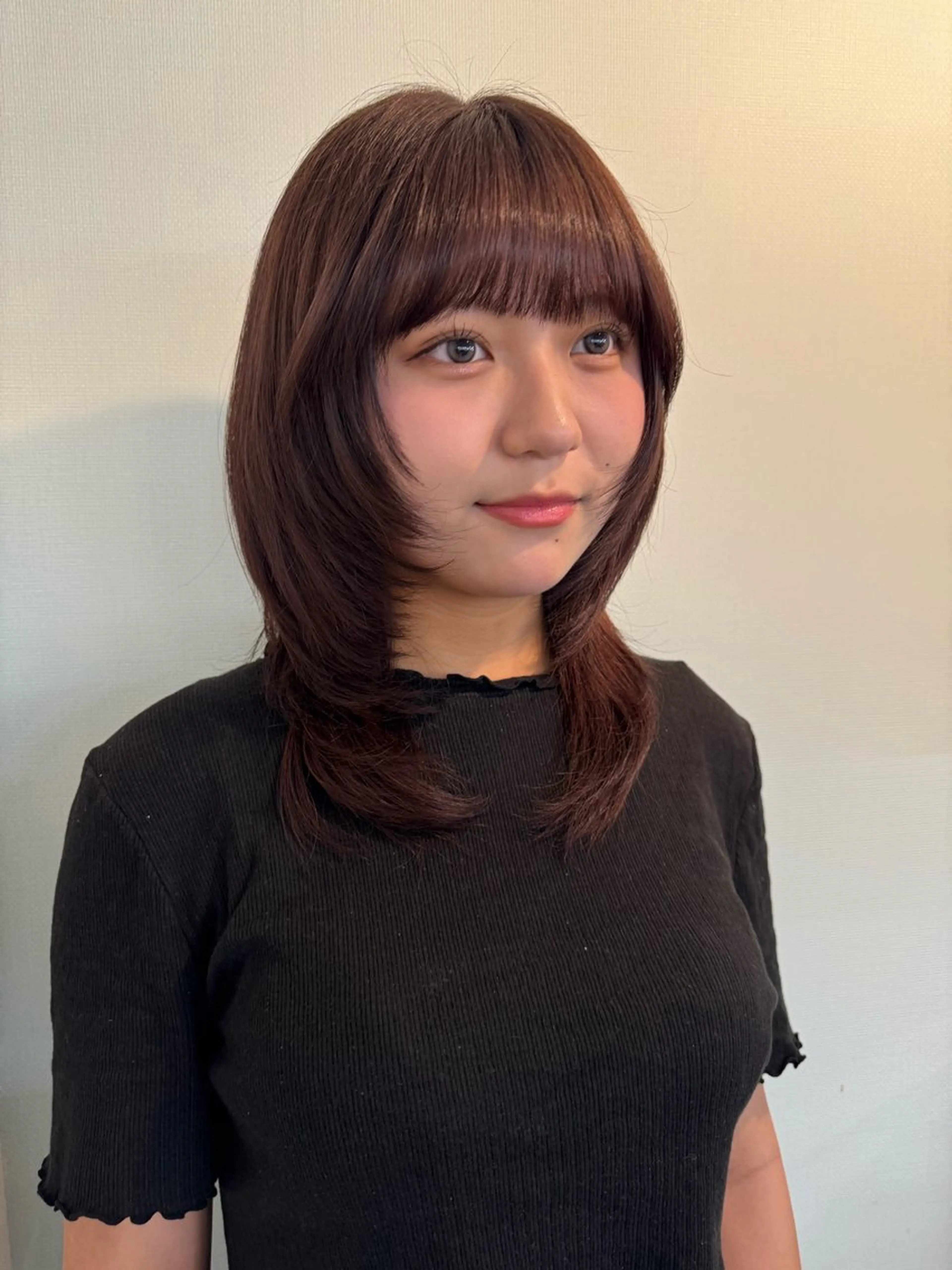 セミロング 🧤ル ウ🧤のヘアスタイル