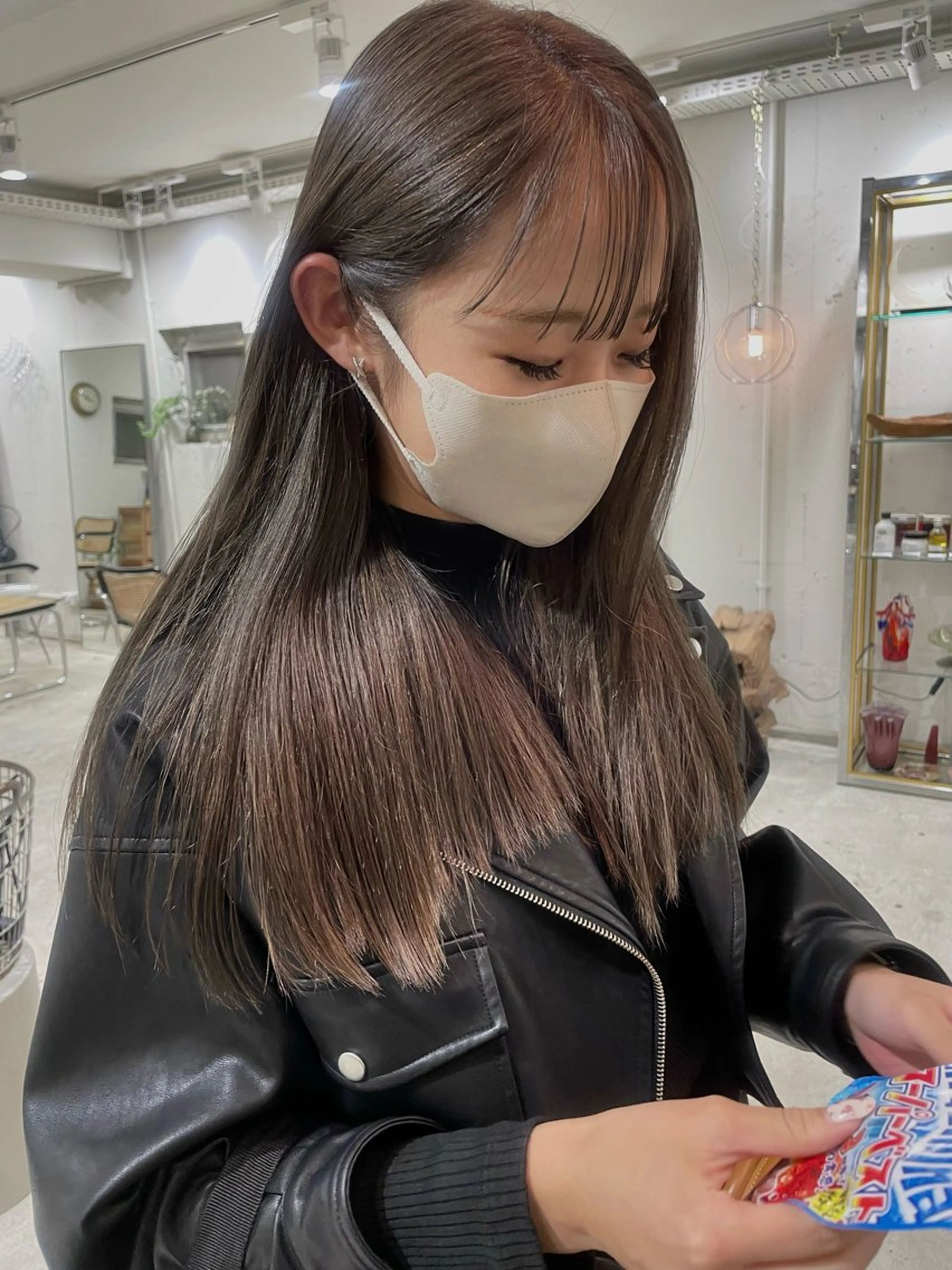 ロング カラー 透明感カラー グレージュ カット ヘアカラー トリートメント 🪐ナチュラルモード ヘア🪐honokaのヘアスタイル