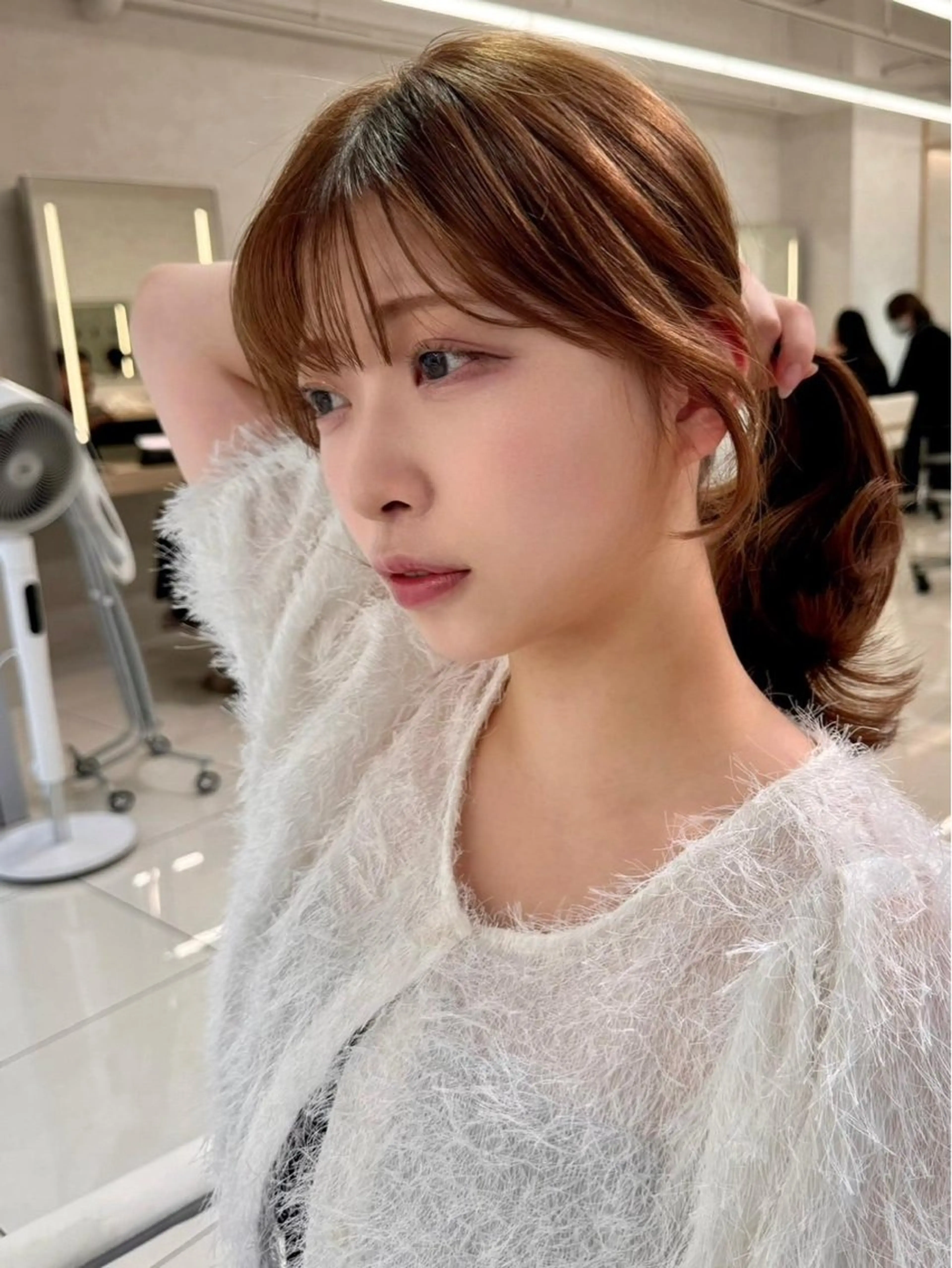 ミディアム 【韓国ヘア】公式 🇰🇷Ash中野のヘアスタイル