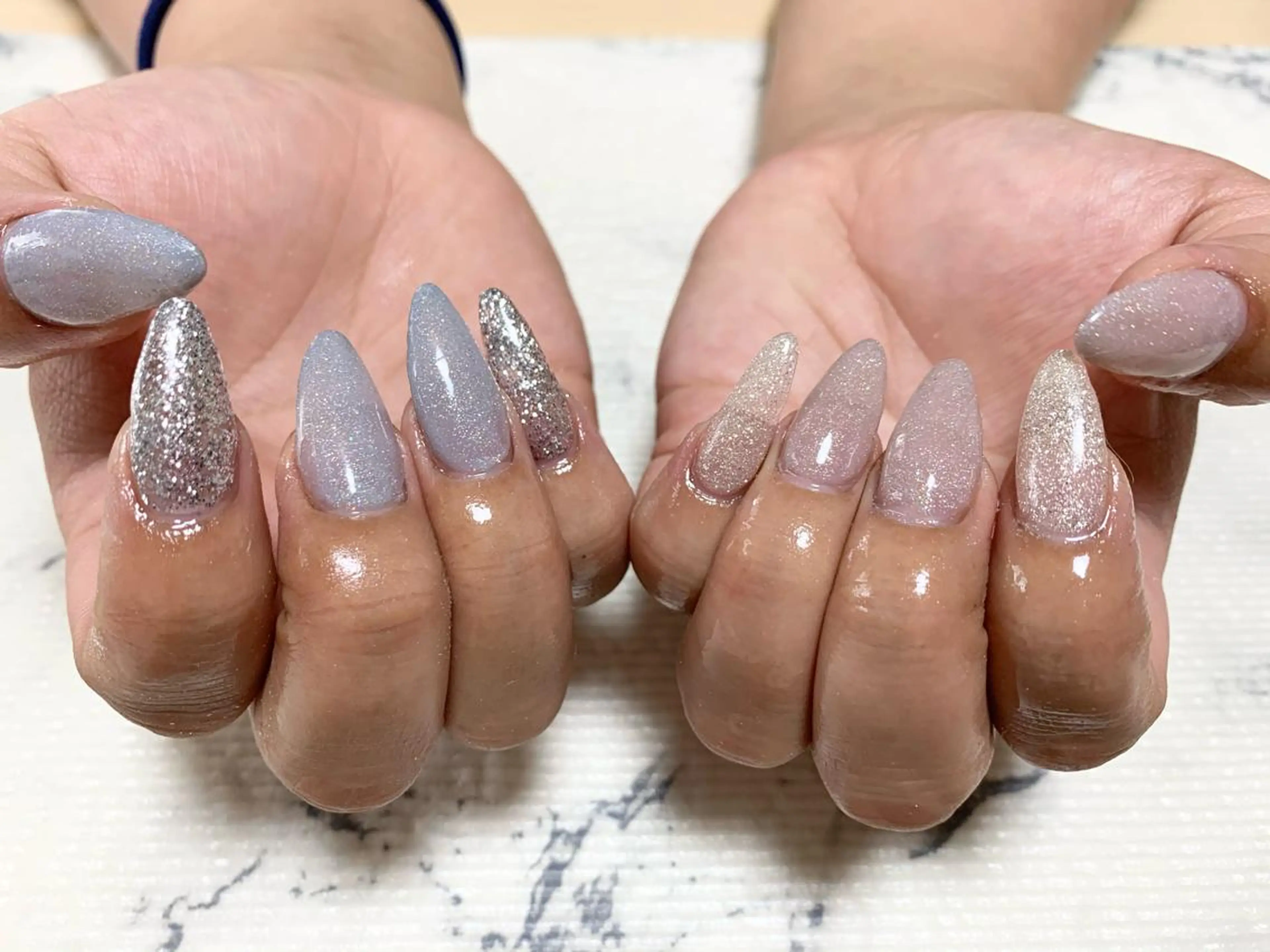 ネイル ワンカラーネイル スカルプネイル ハンドネイル Ruana Nailのネイルデザイン