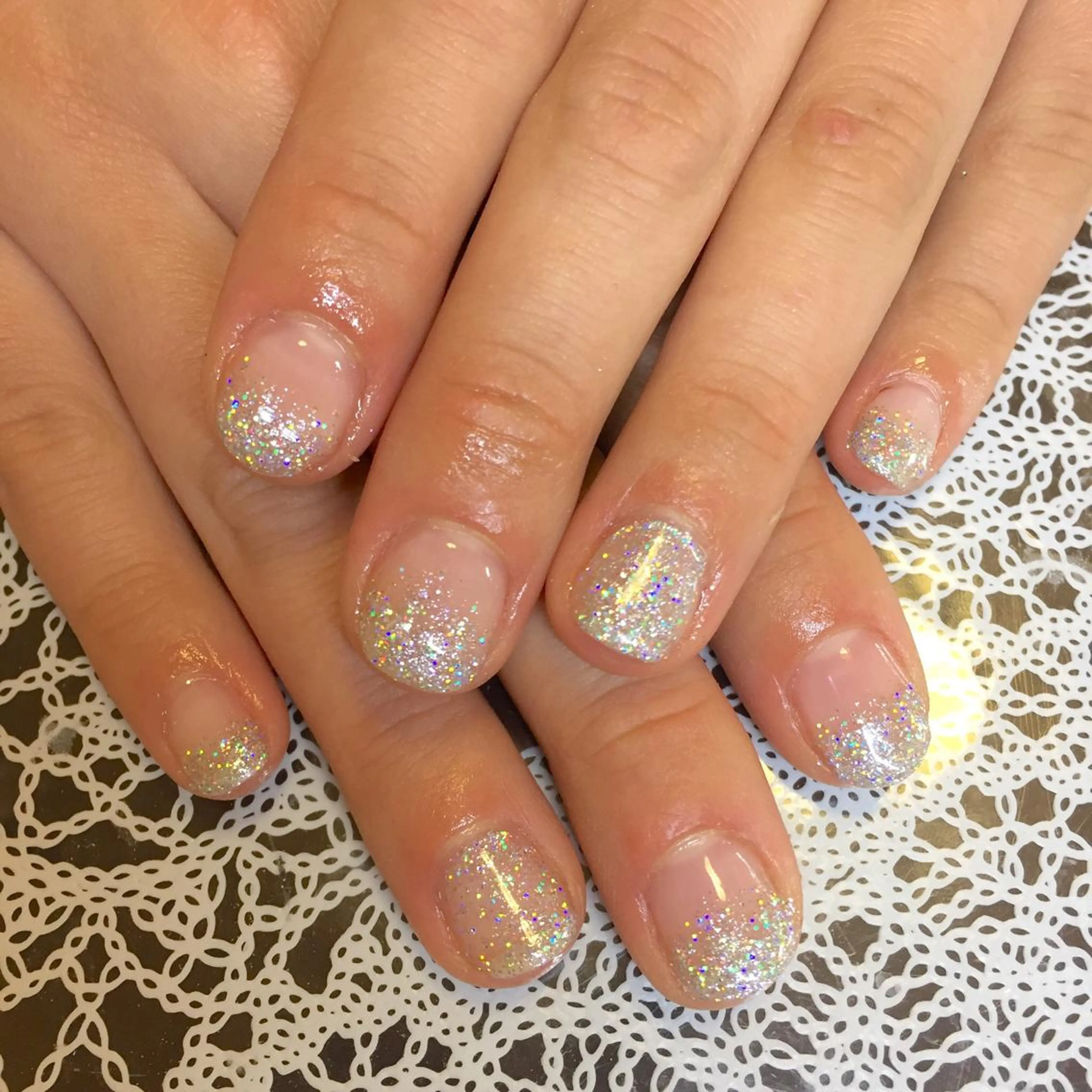 ネイル ラメ(グリッター) SantéNail SAYAKAのネイルデザイン