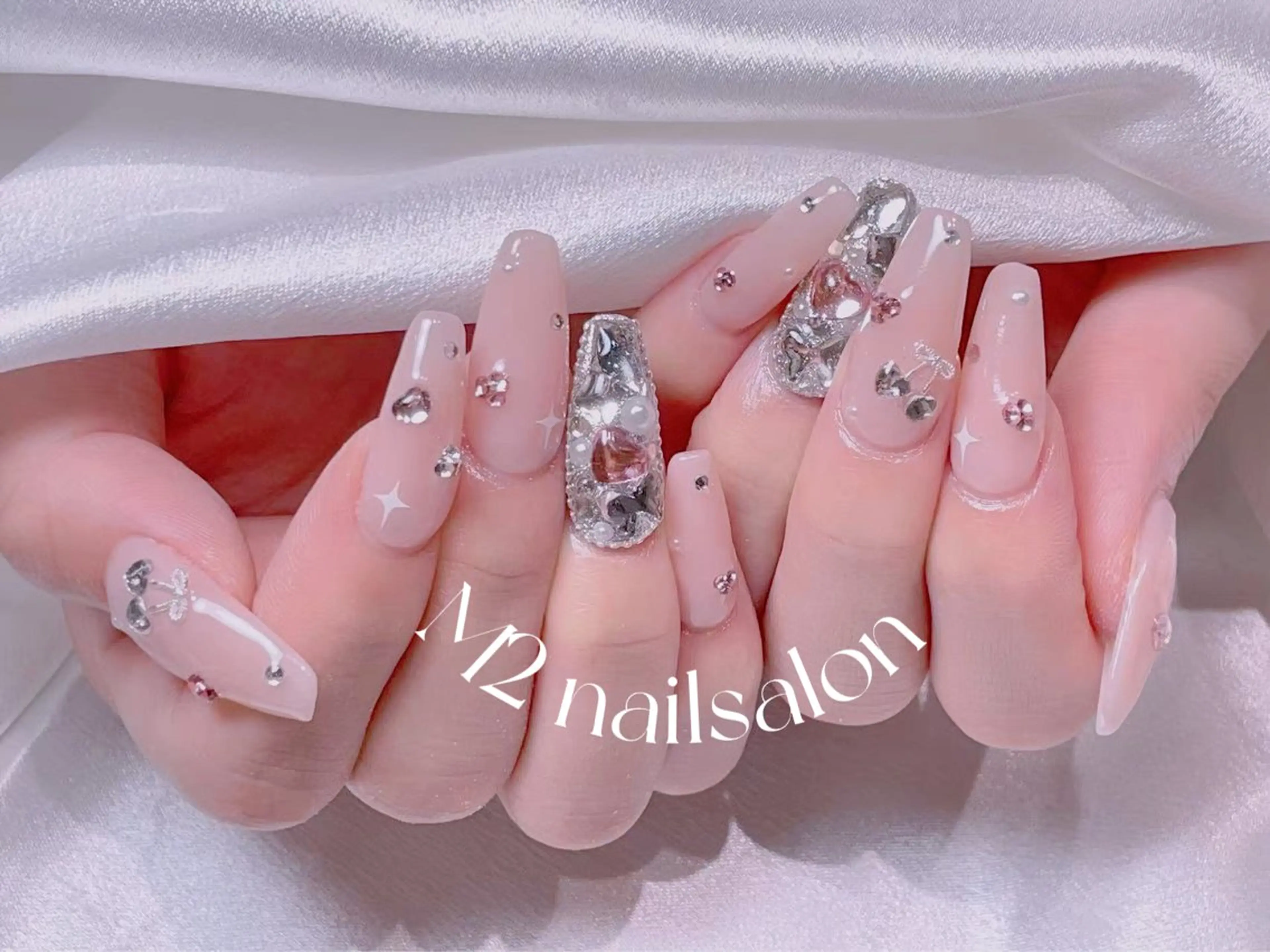 ネイル 長さだし専門店 M2　rikaのネイルデザイン