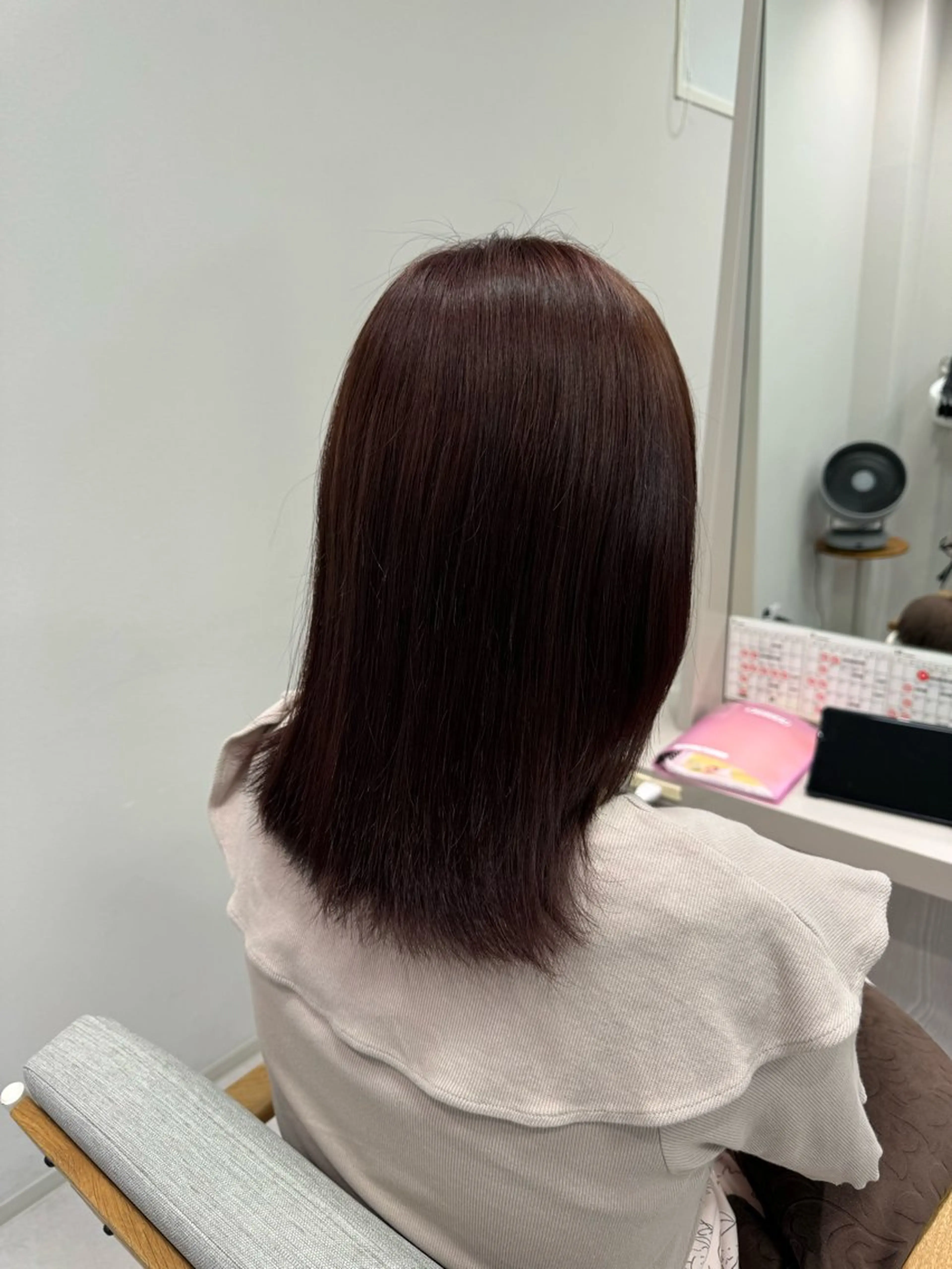 ミディアム カラー CRECE💫永尾 胡桃のヘアスタイル