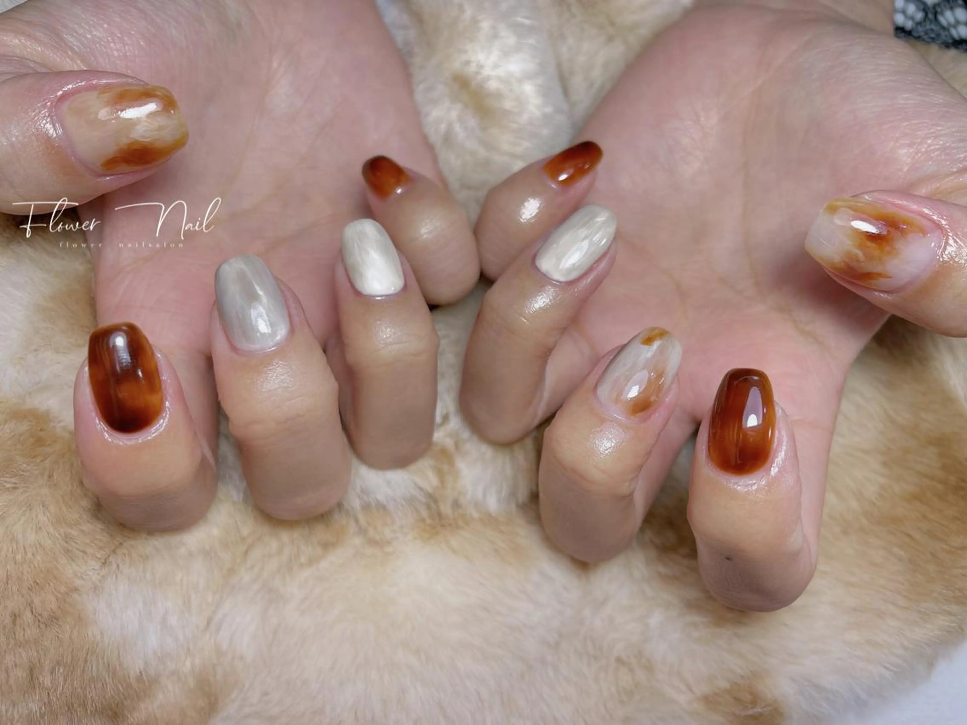 ネイル Flower nailのネイルデザイン