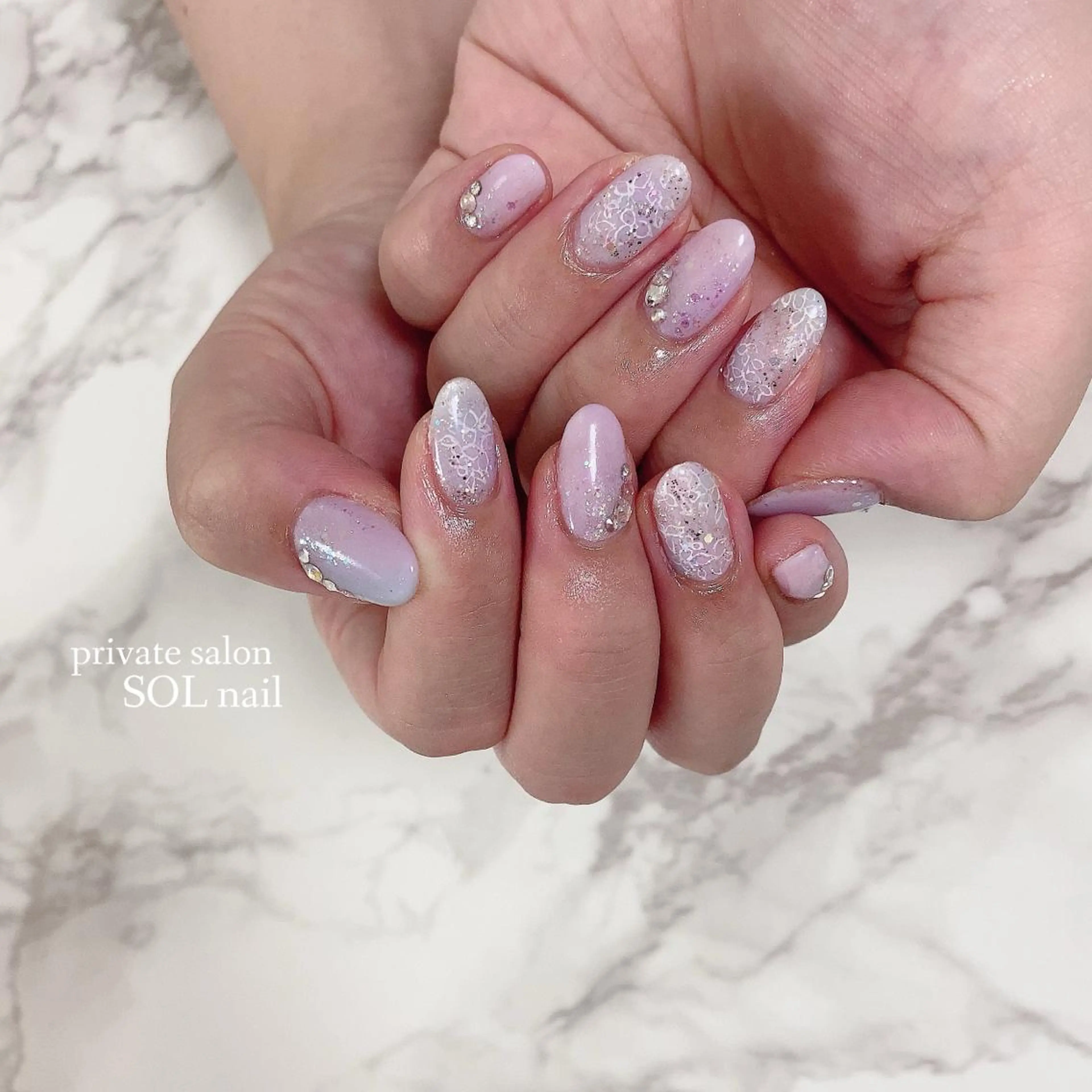 ネイル ハンドネイル SOL NAILのネイルデザイン