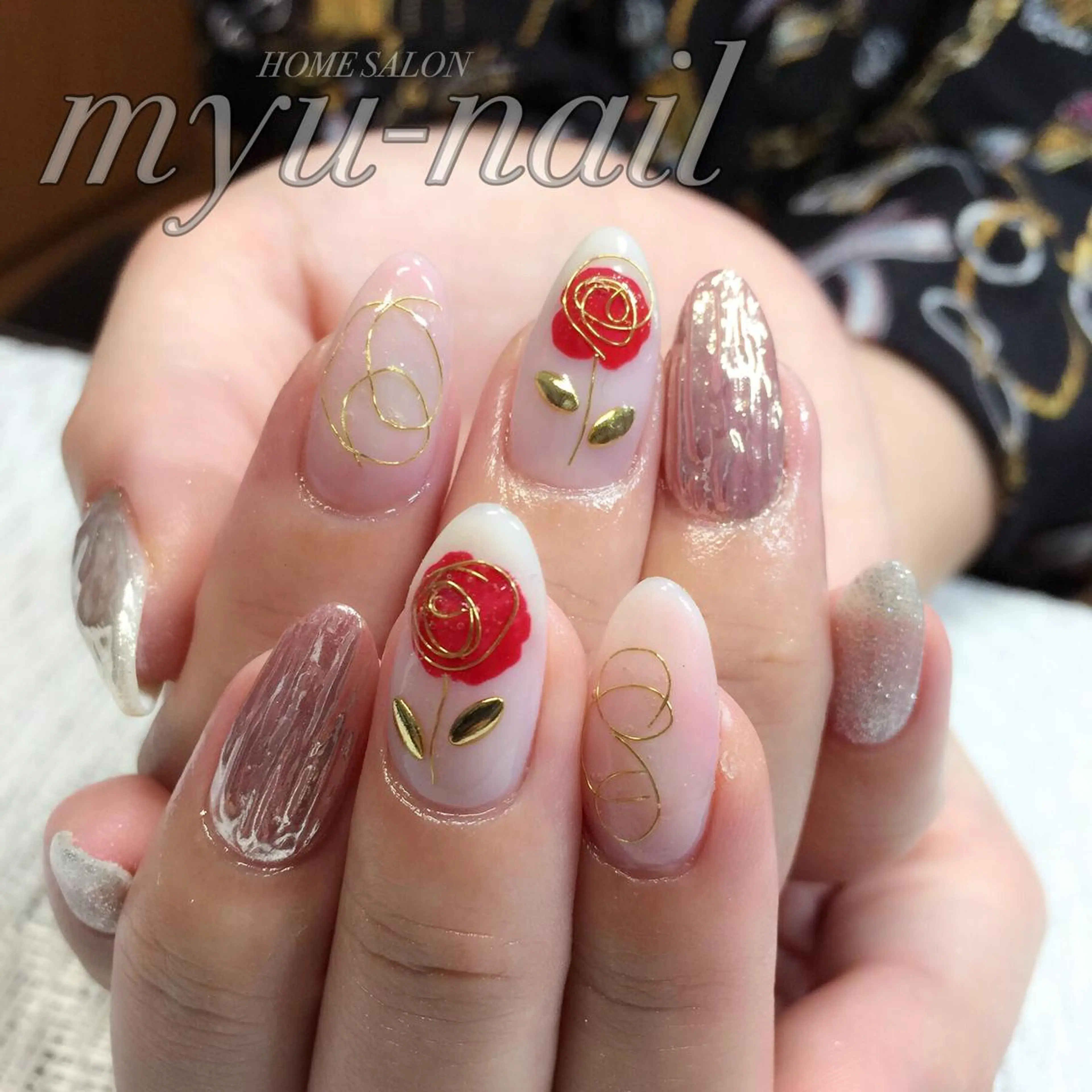 ネイル ホームサロン myu-nailのネイルデザイン