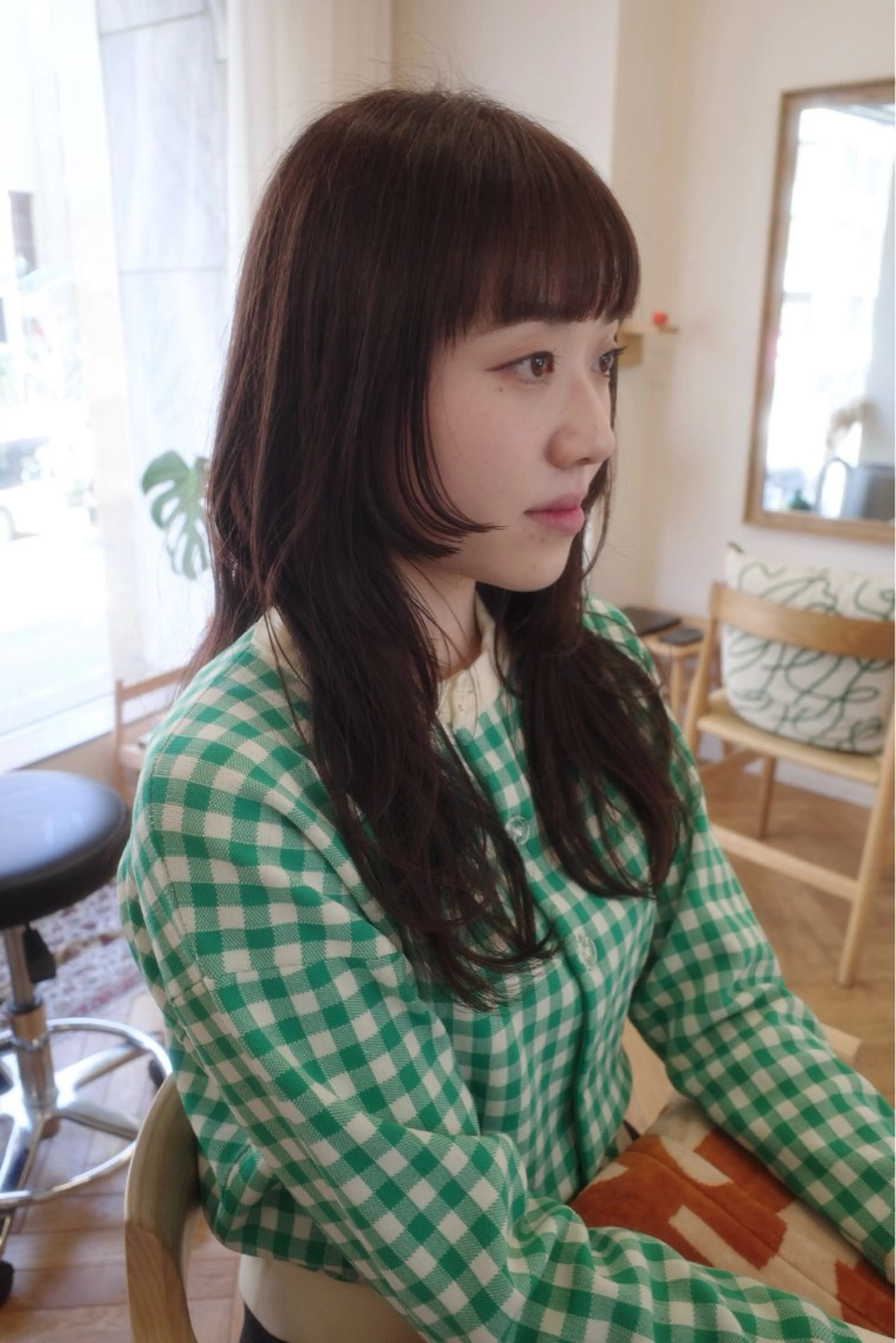 ロング カラー カット ヘアカラー yupi🐈‍⬛ レイヤー/パーマのヘアスタイル