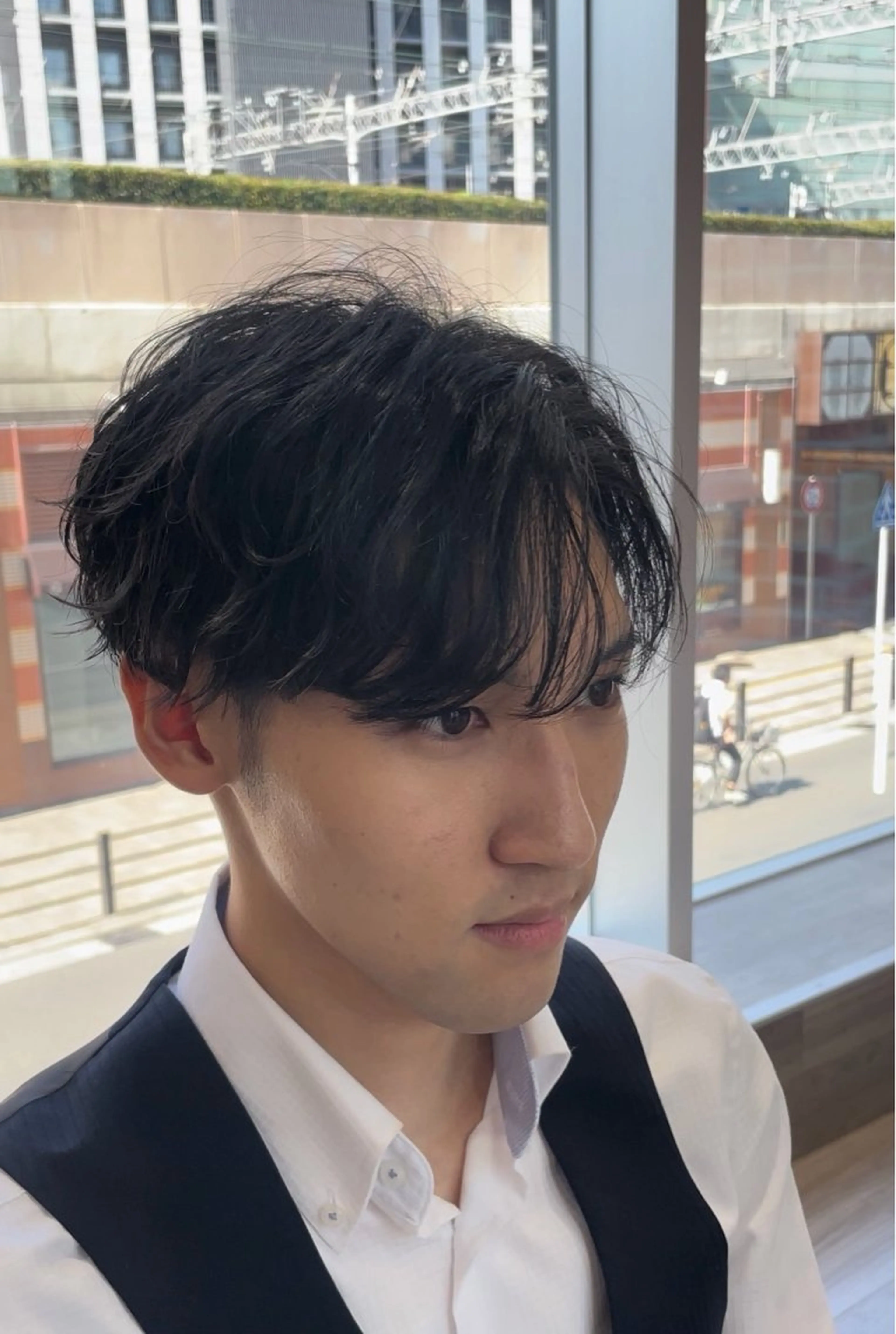 パーマ メンズ メンズパーマ ニュアンスパーマ カット パーマ ✨似合わせ特化美容師 WILL上村　拳吾のヘアスタイル