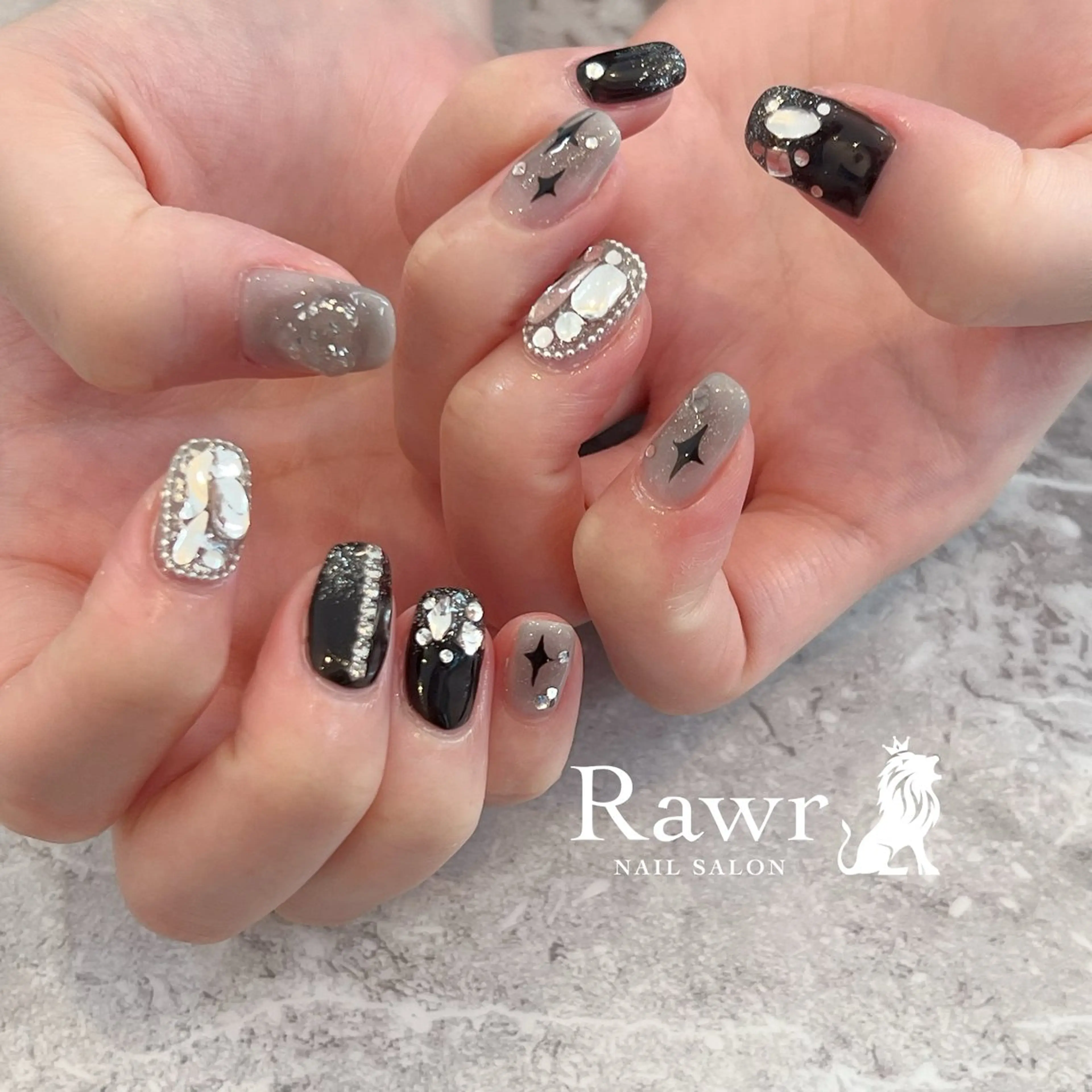 ネイル ハンドネイル Rawr / saoriのネイルデザイン