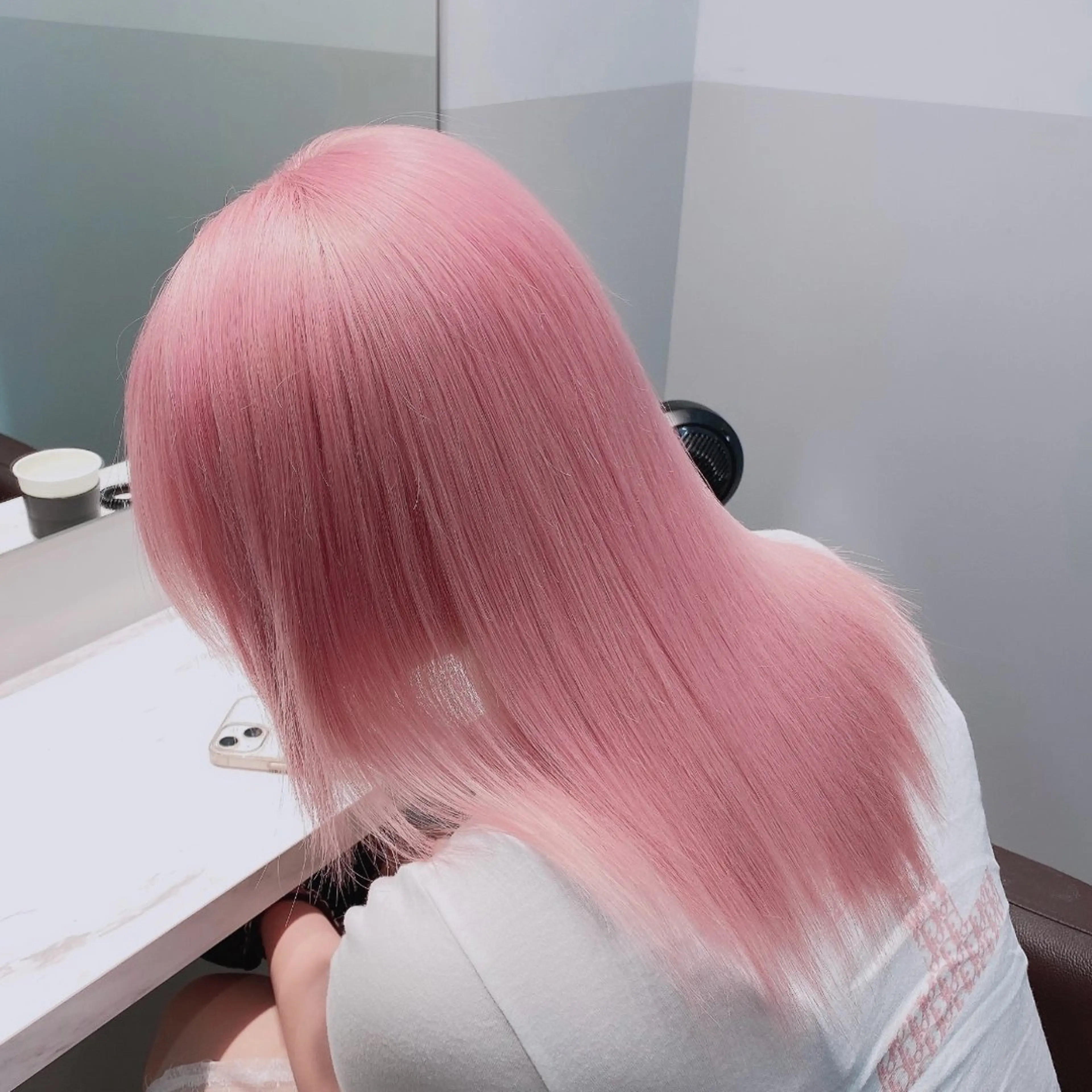 セミロング カラー ヘアアレンジ メンズ ヘアカラー トリートメント SALOWIN所属・ハイトーン美容師 MASATOのヘアスタイル