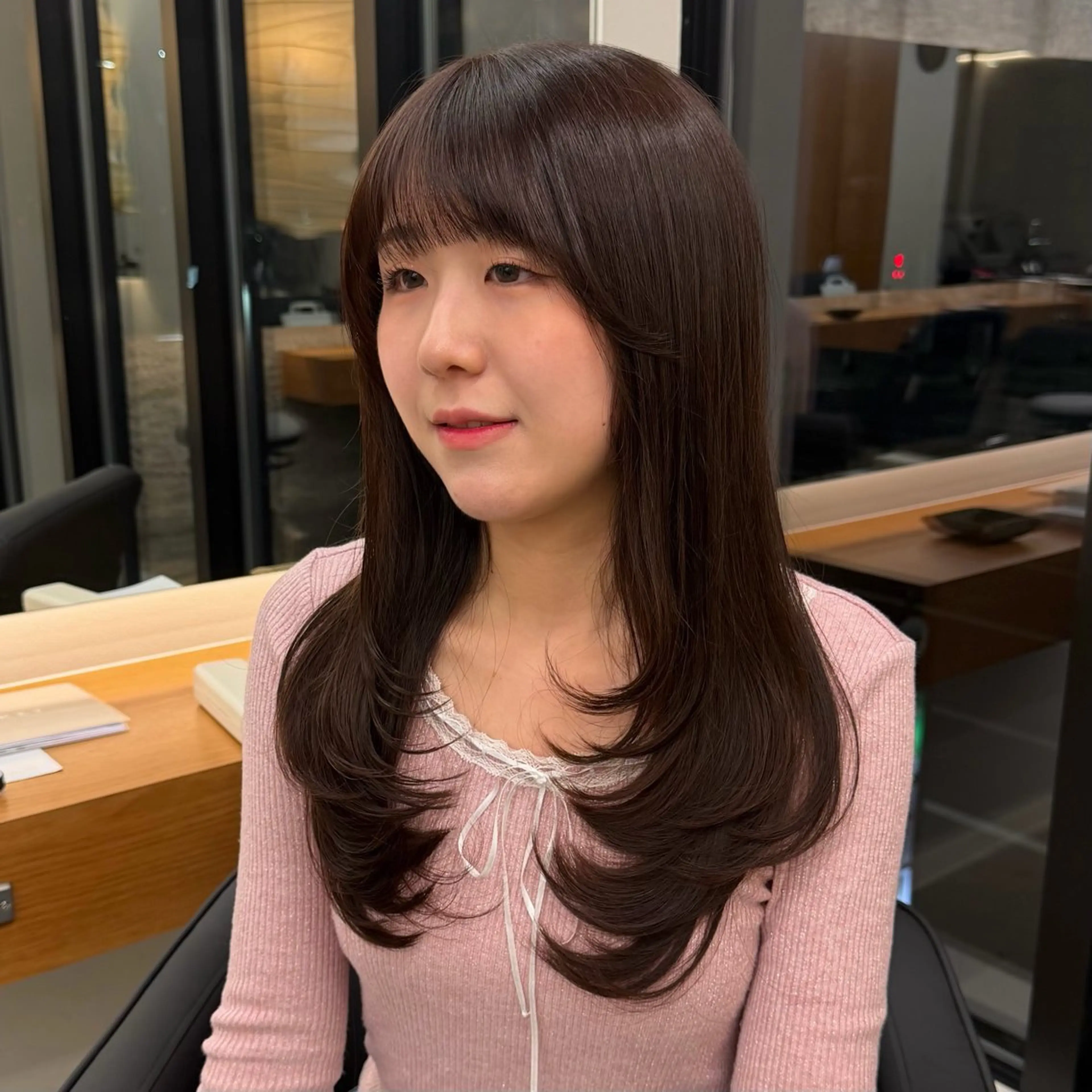 似合わせカットの写真