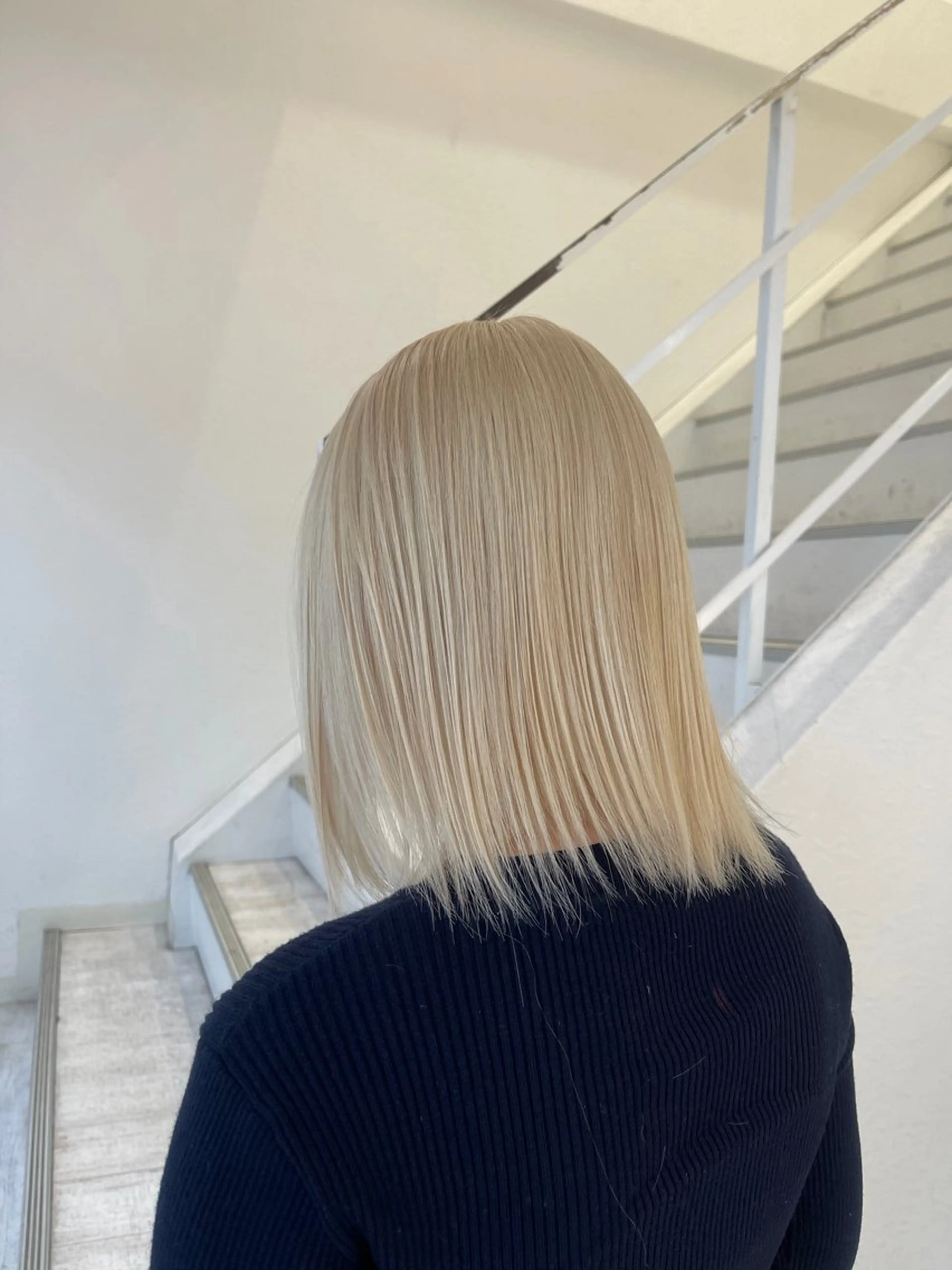 ハイブリーチカラー💐　（ブリーチ2回➕カラー➕トリートメントの写真