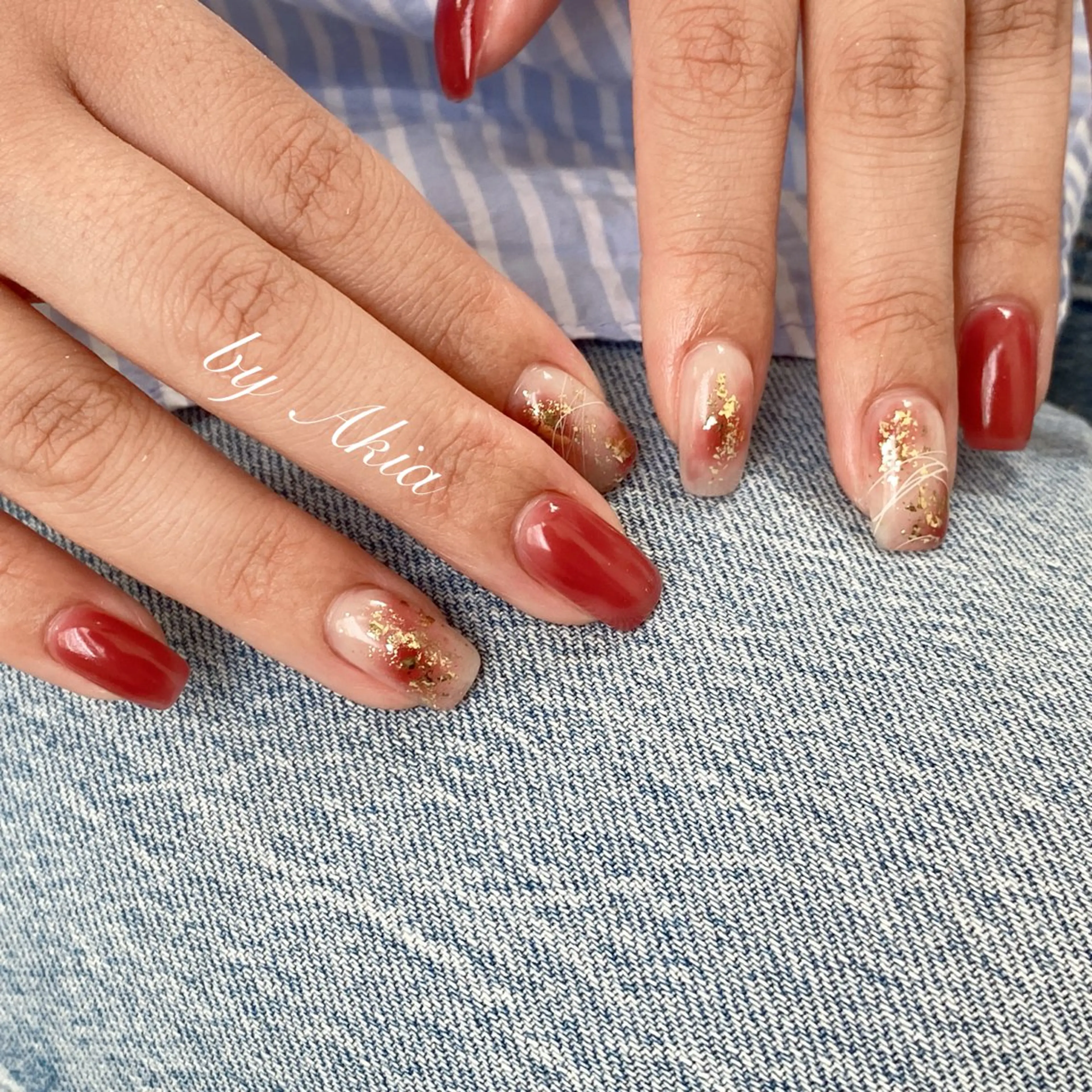 ネイル w wのネイルデザイン