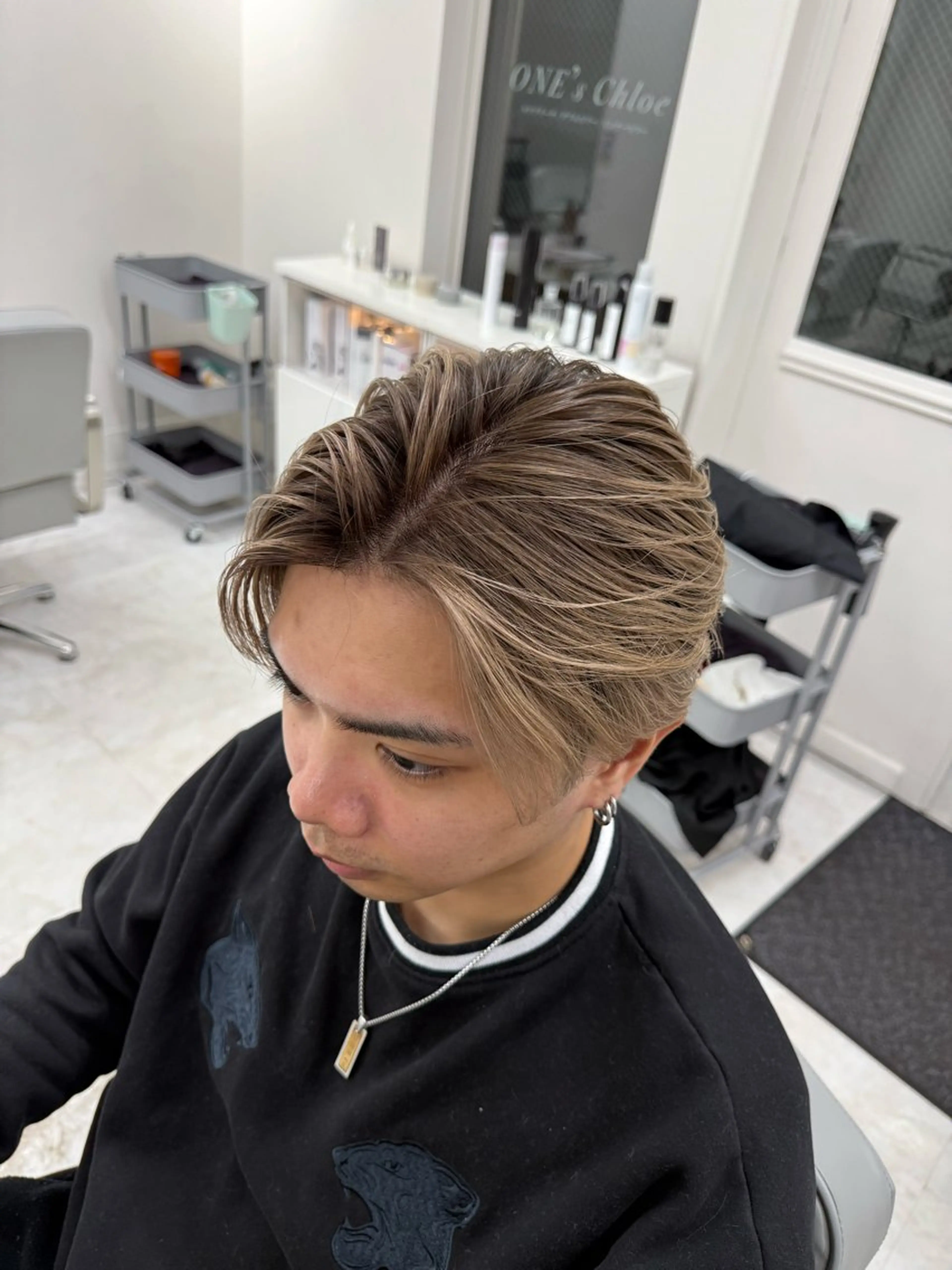 カラー メンズ カット ヘアカラー トリートメント ヘアセット 【バレイヤージュ】 🔥メンズRYUTAのヘアスタイル