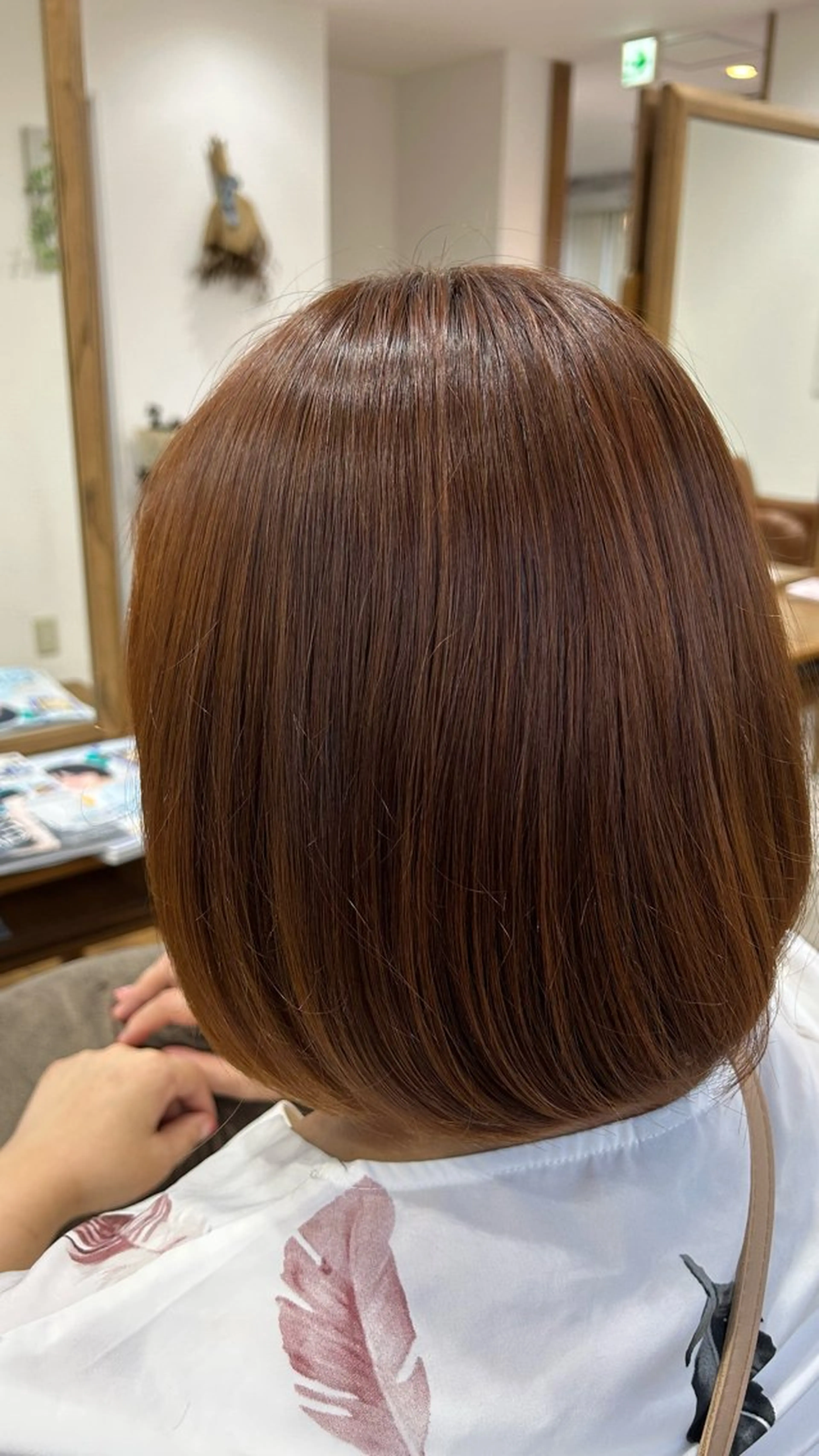 カラー 町田 未希のヘアスタイル