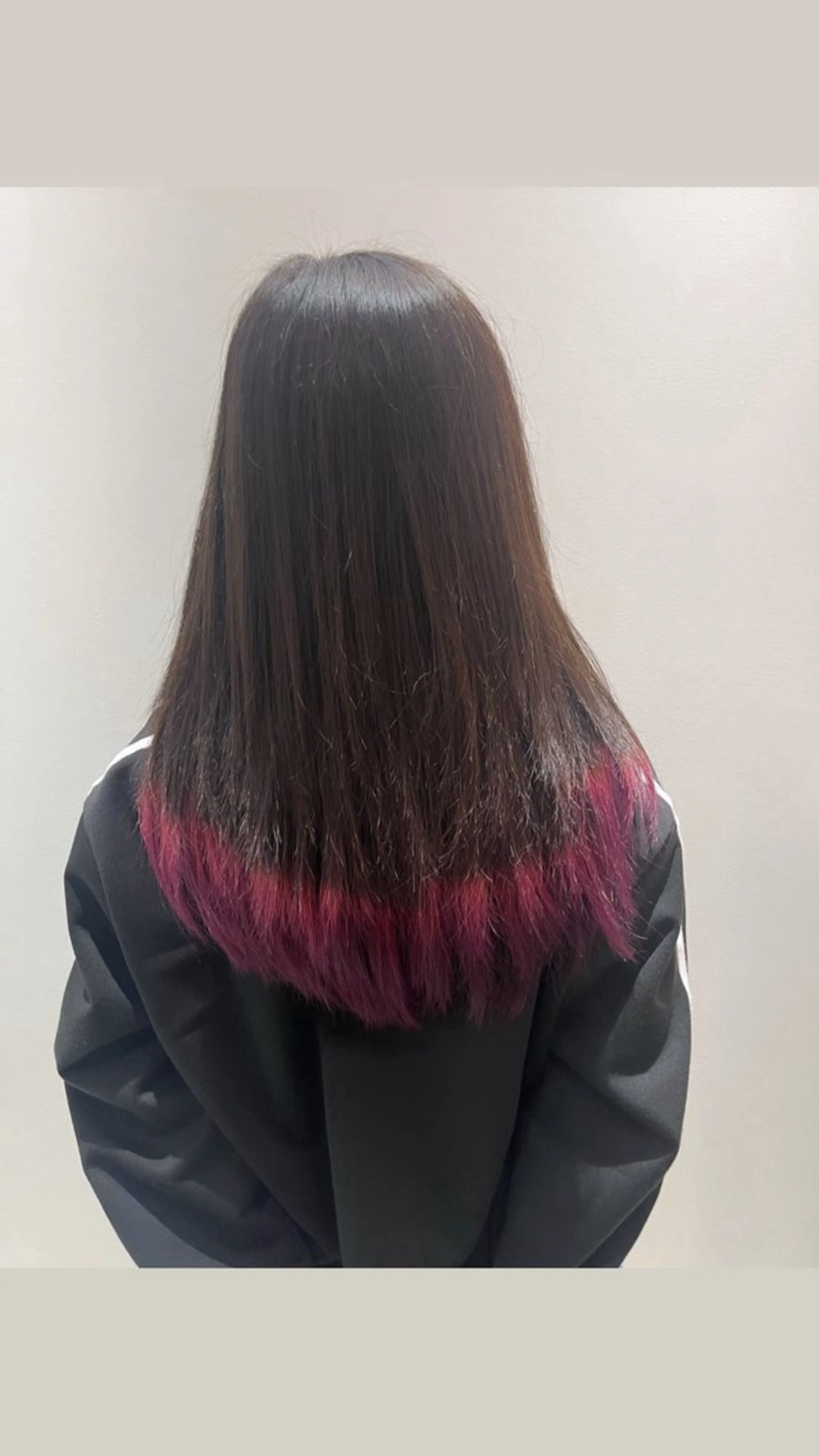 カラー 白石 歩真のヘアスタイル