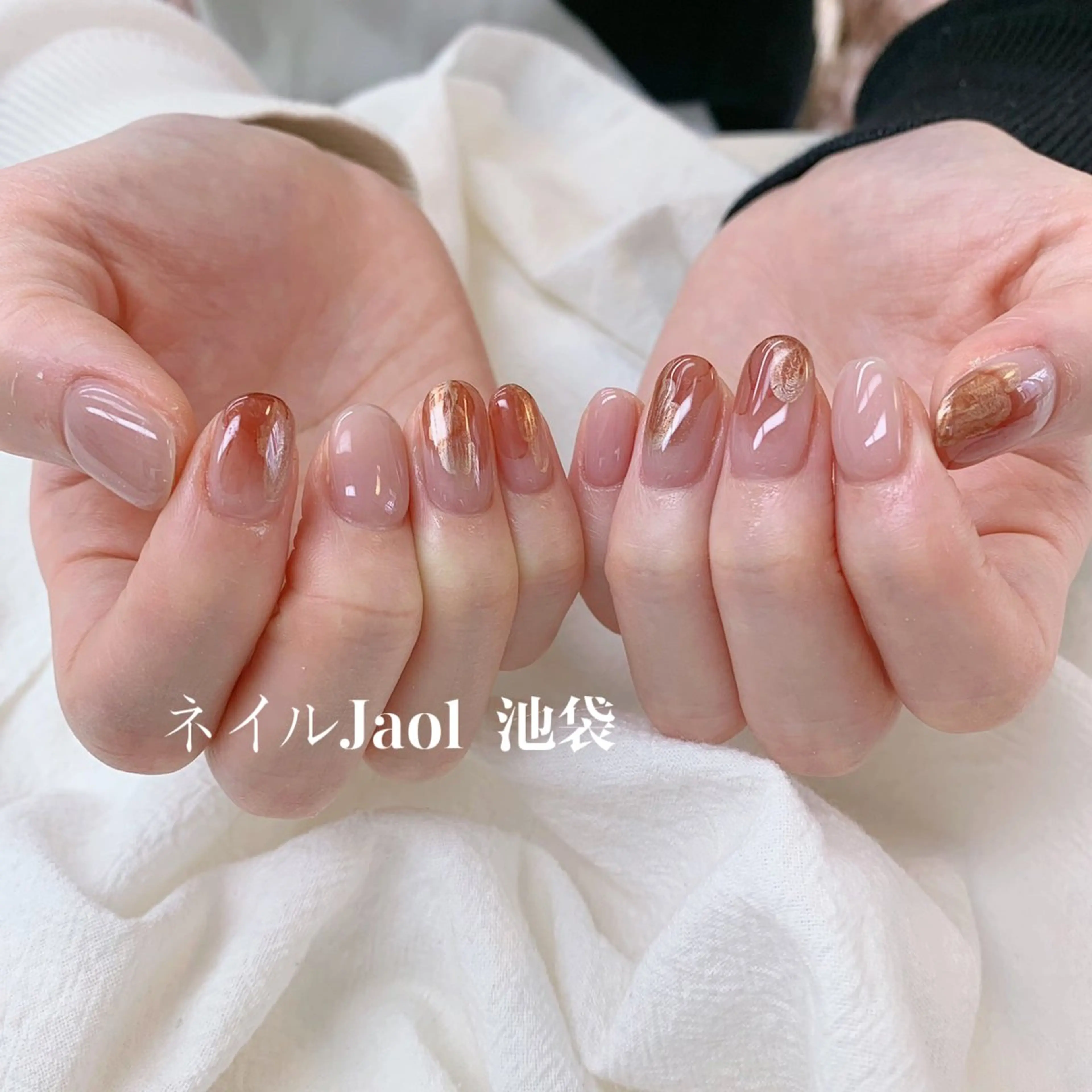ミディアム ネイルJaol 池袋のネイルデザイン