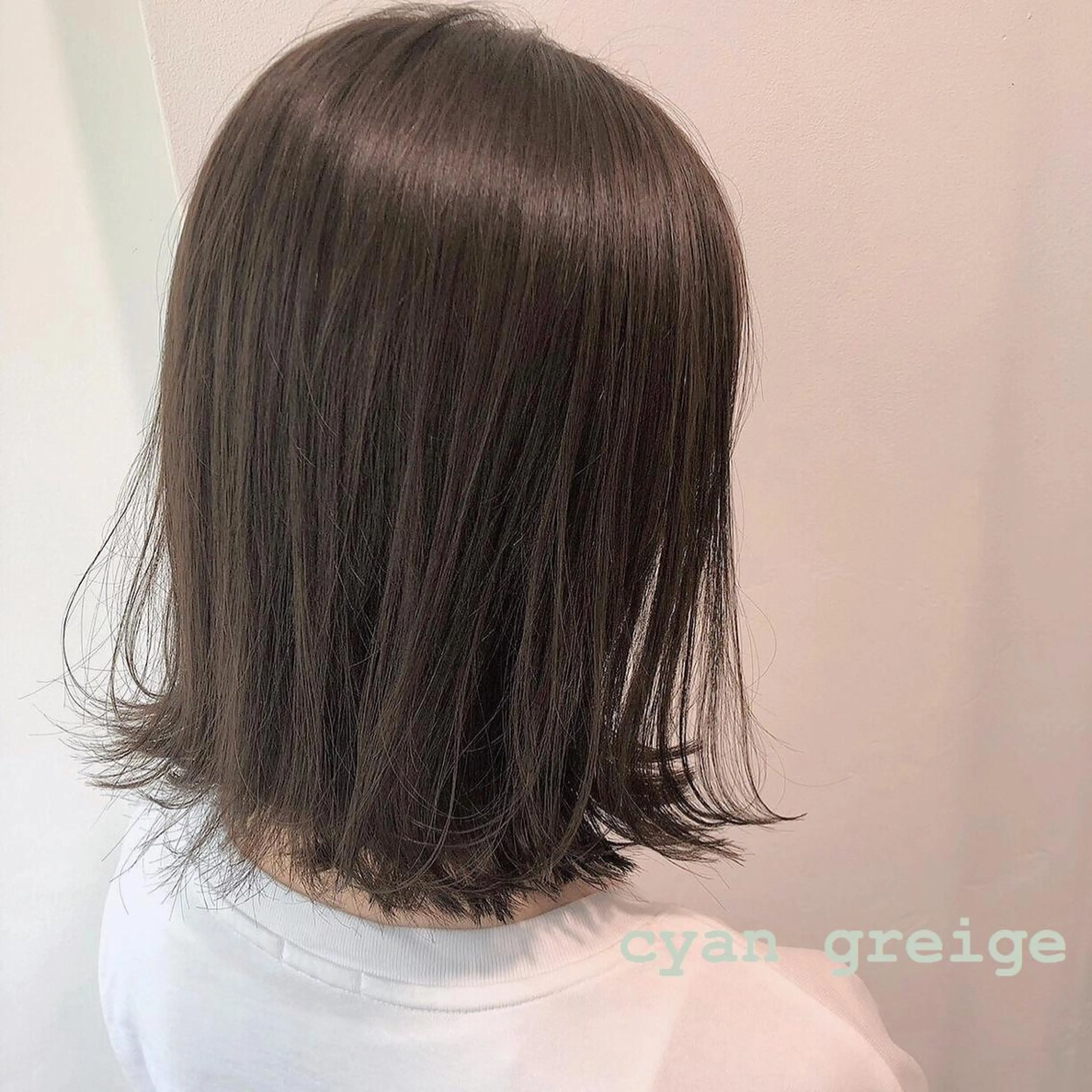 ミディアム カラー ヘアアレンジ ヘアカラー 💗🤍透明感カラー 🤍💗kanonのヘアスタイル