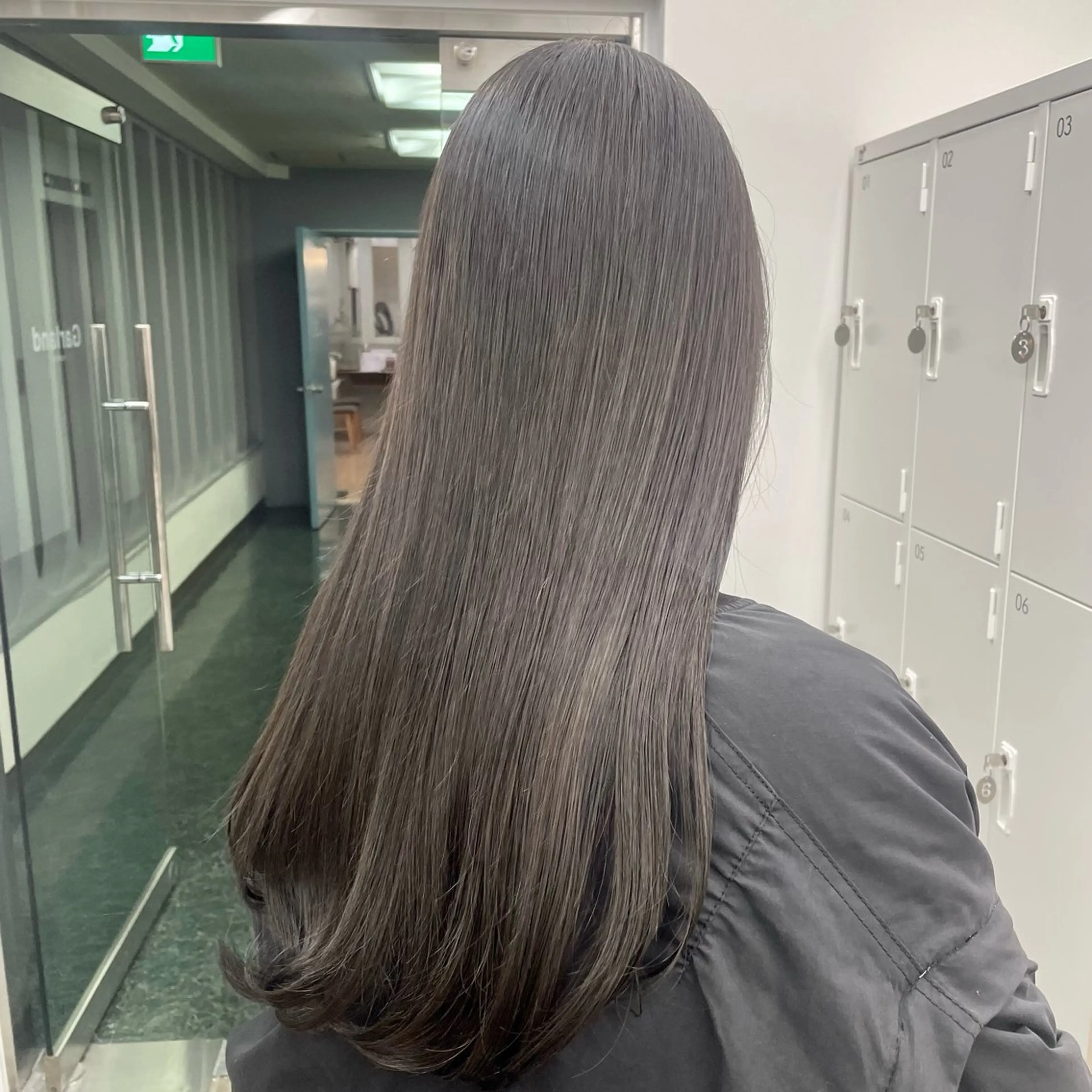 ロング カラー カット ヘアカラー トリートメント 肌に馴染む暗髪 梅田・増田のヘアスタイル