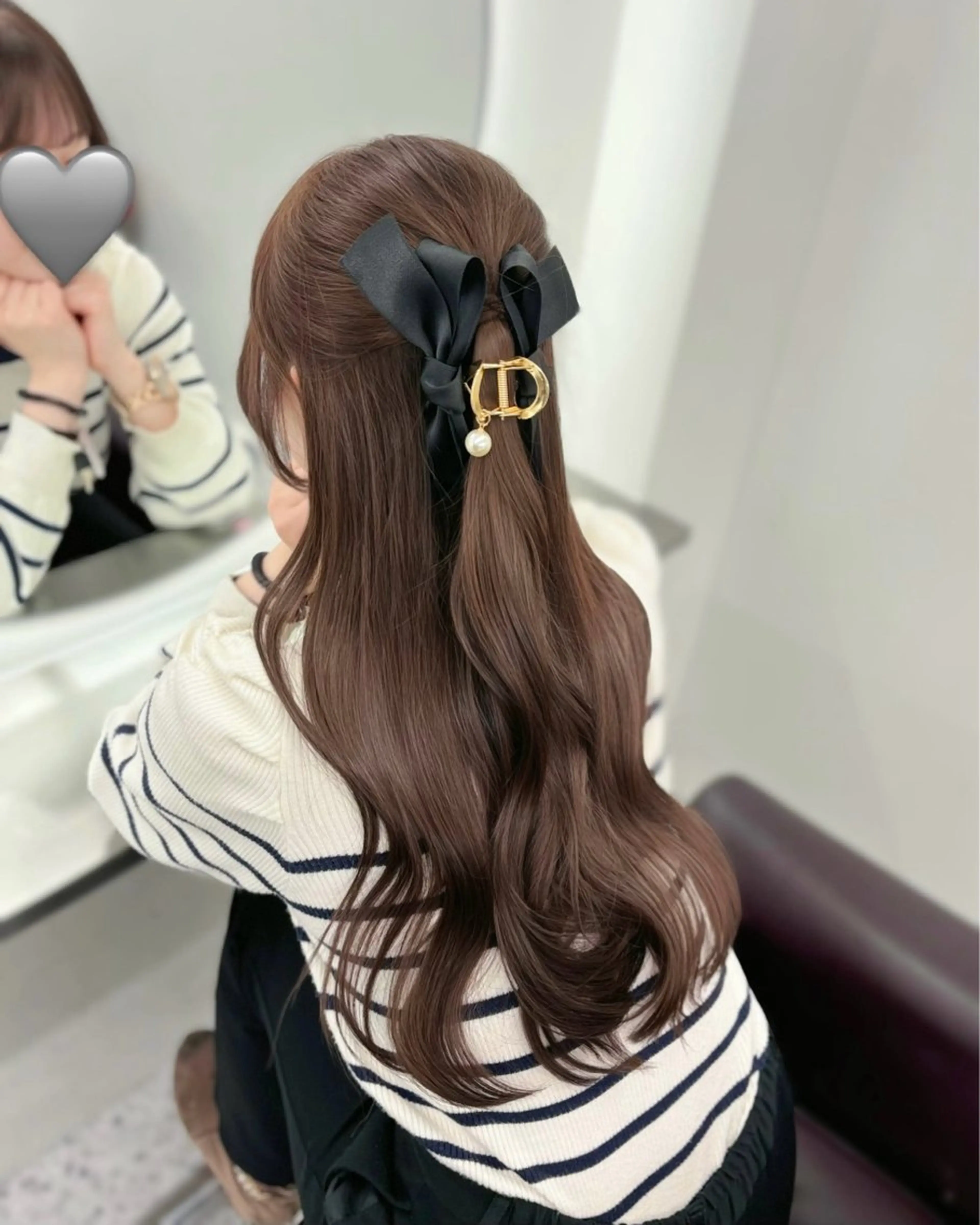 セミロング カラー パーマ ヘアアレンジ ベージュカラー ショコラベージュ カット ヘアカラー トリートメント 🌸グレージュ/ ベージュ🌸yutaのヘアスタイル