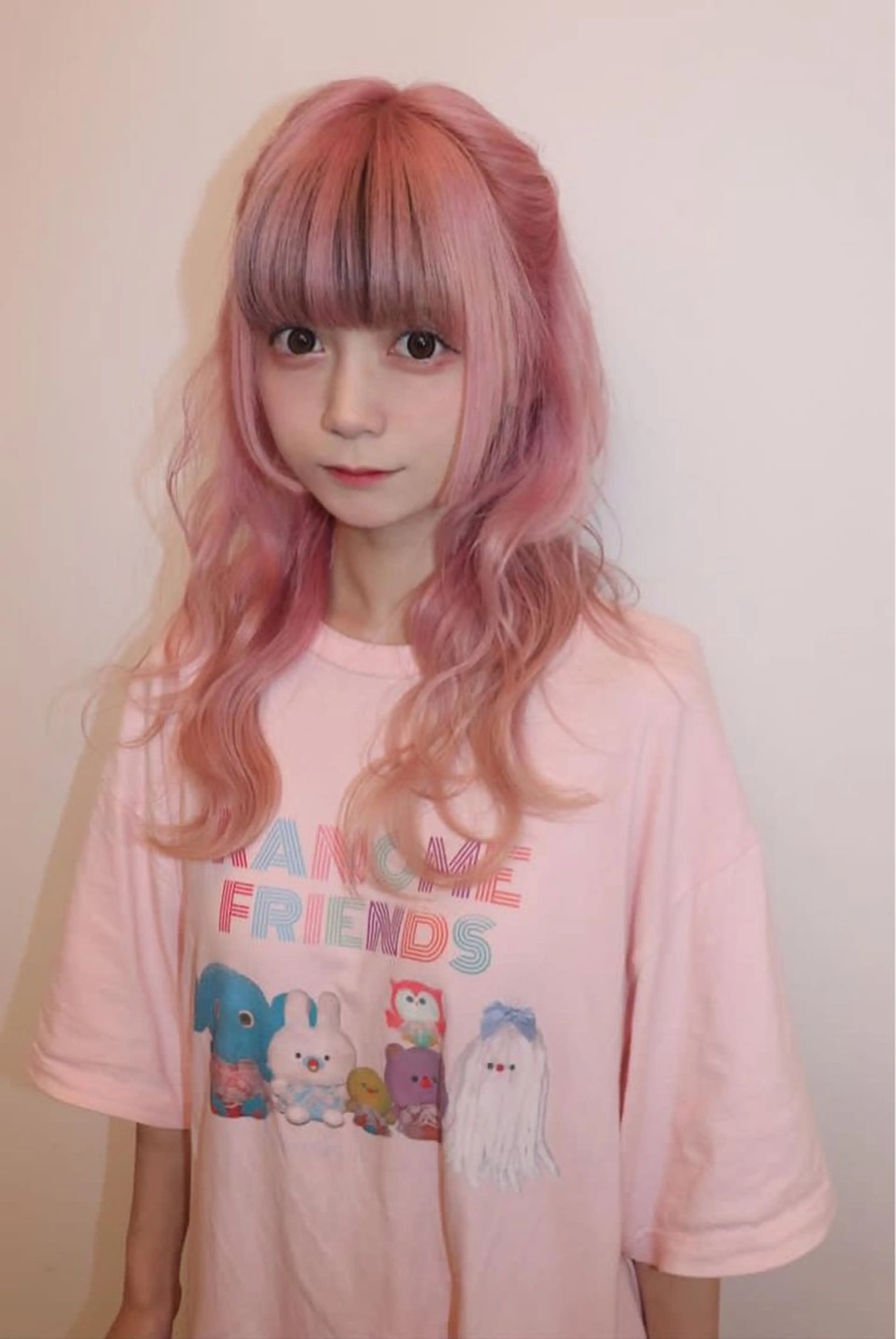 セミロング カラー ヘアアレンジ @kyoniyy KYONIのヘアスタイル