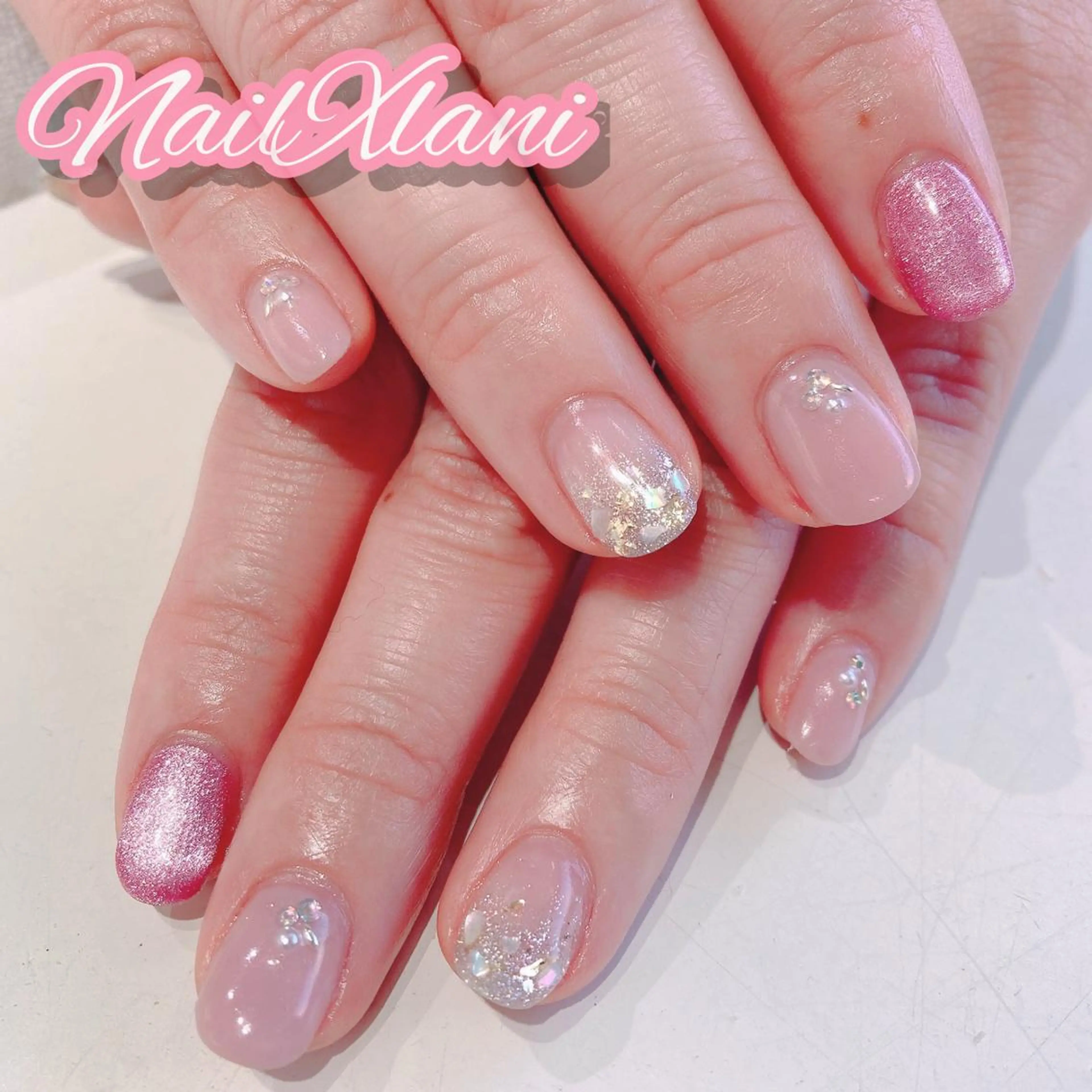 ネイル Nail×Lani 深爪矯正対応◎のネイルデザイン