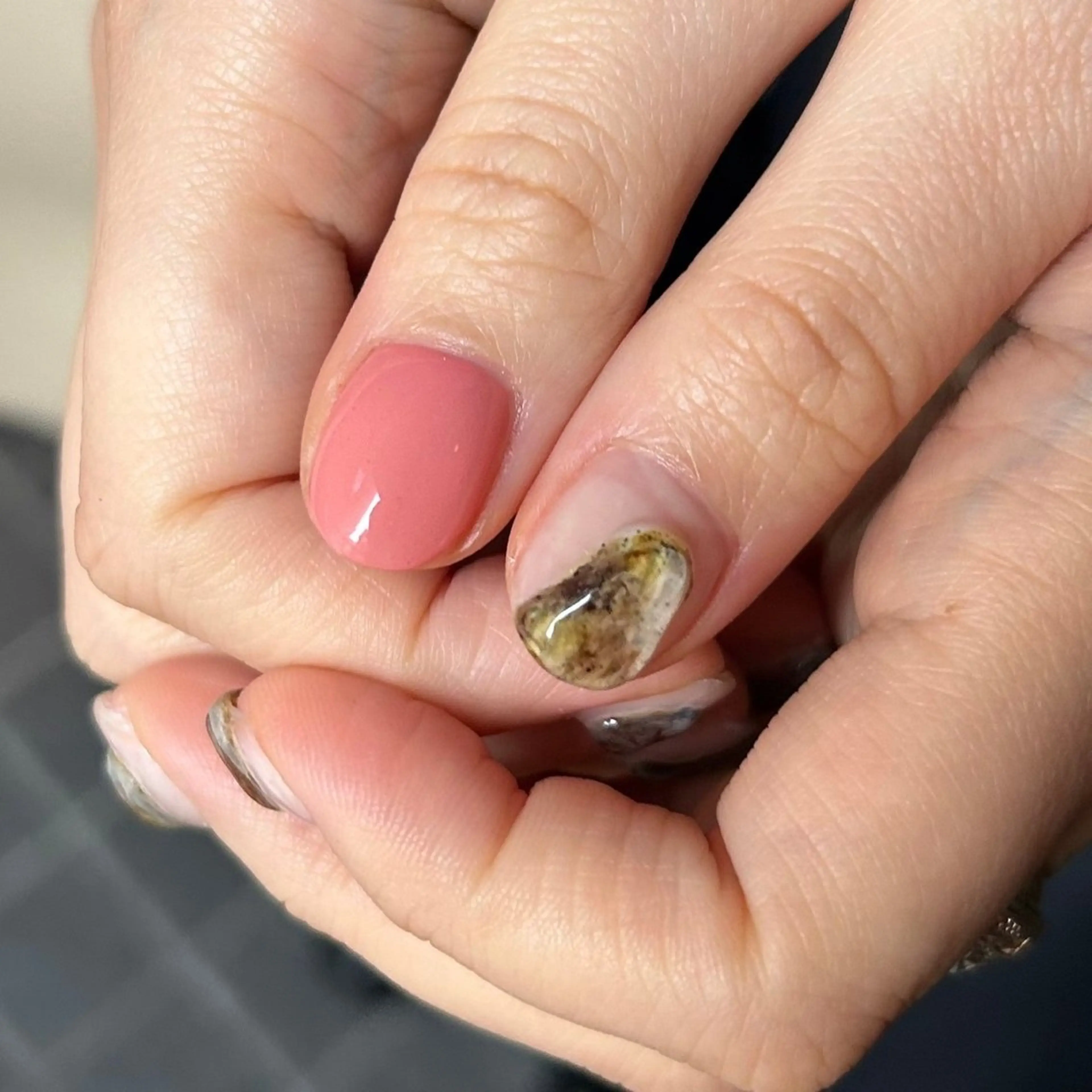 ショート ハンドネイル フットネイル @Unica_ honmachiのネイルデザイン