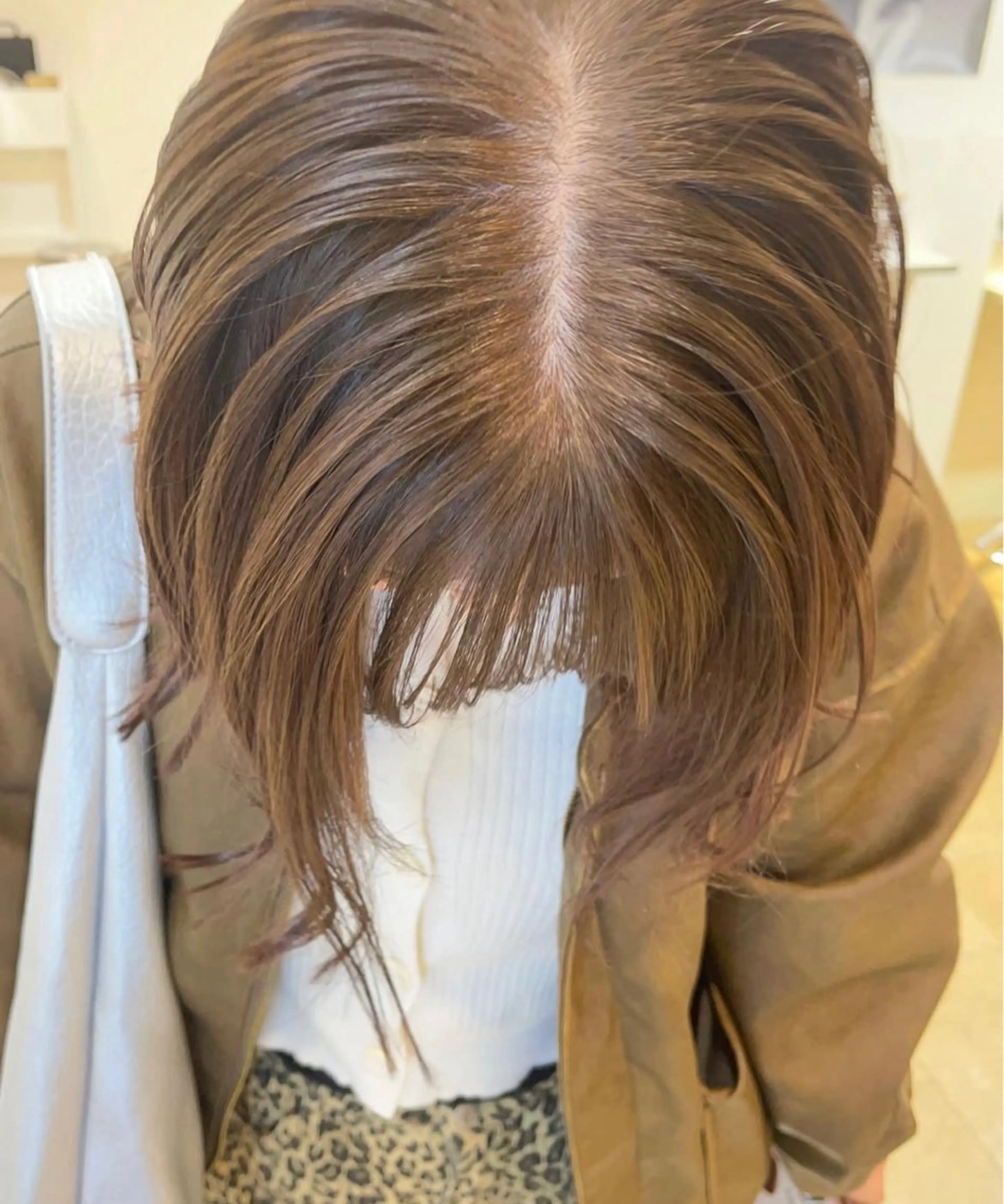 ミディアム カラー RIO 福岡美容師のヘアスタイル