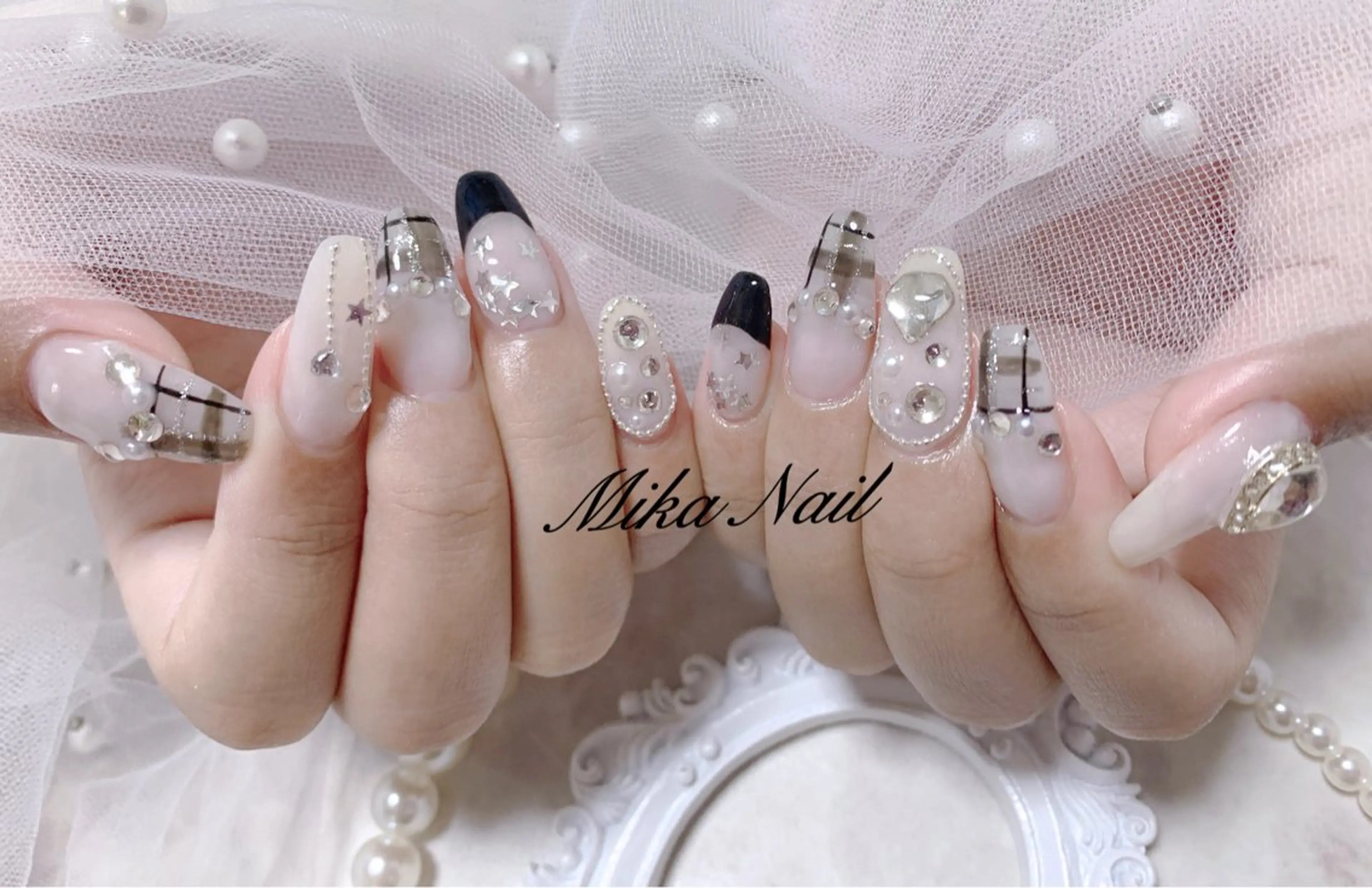 ネイル フレンチネイル Mika Nailのネイルデザイン