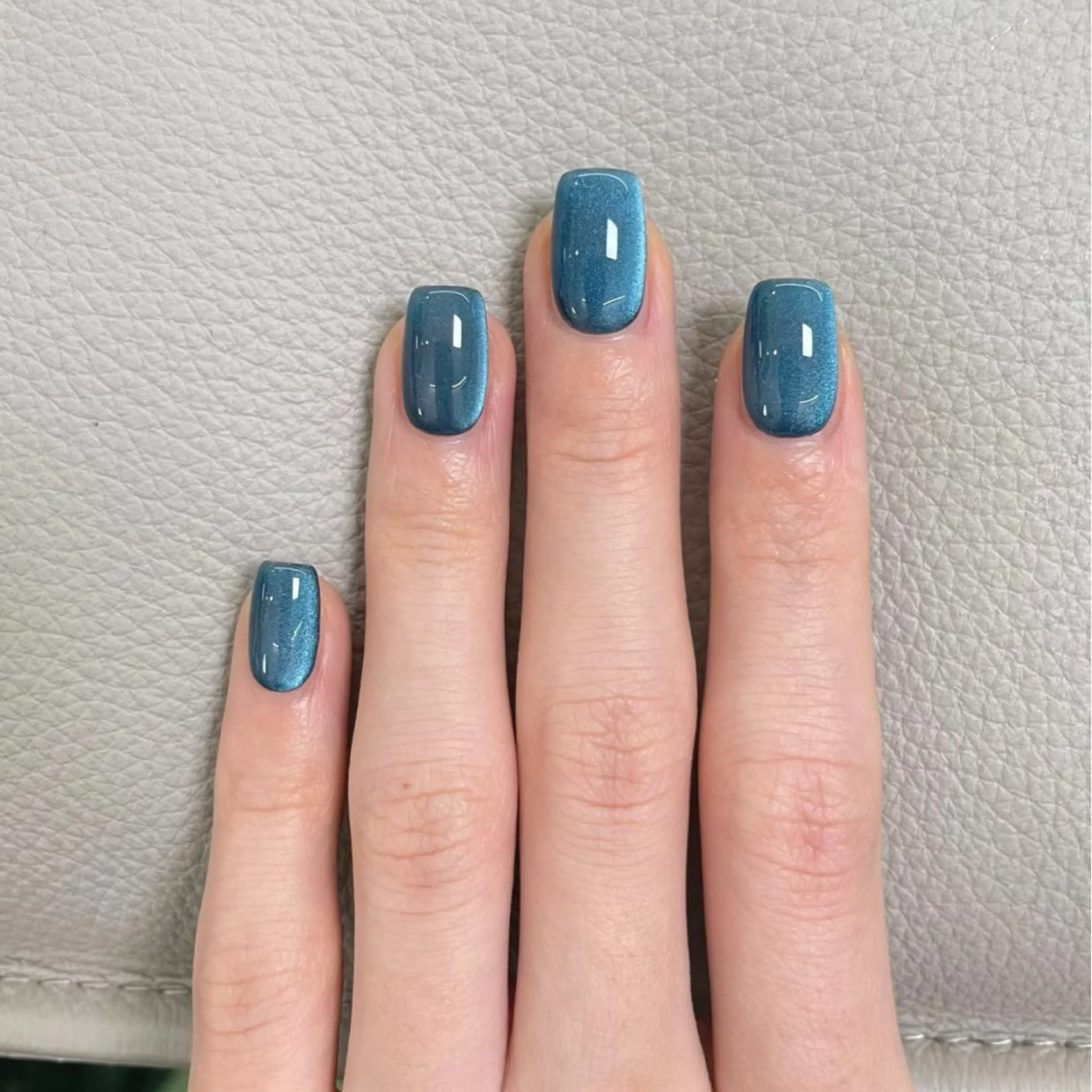 ネイル フレンチネイル グラデーション キラキラネイル 韓国ネイル マグネットネイル 🎀YooLi Nail salonのネイルデザイン