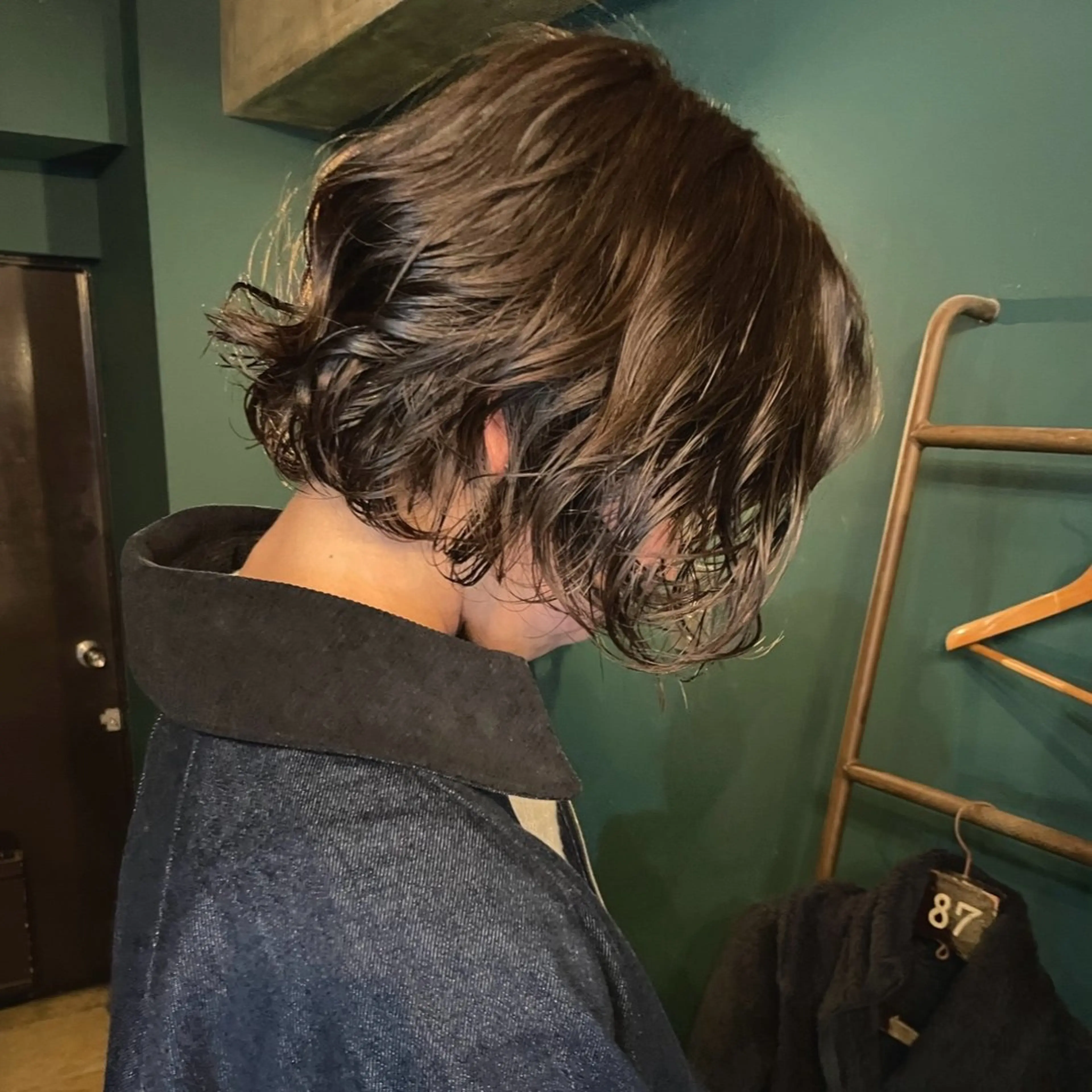 ミディアム ミディアムパーマ カット パーマ トリートメント vivre libreのヘアスタイル