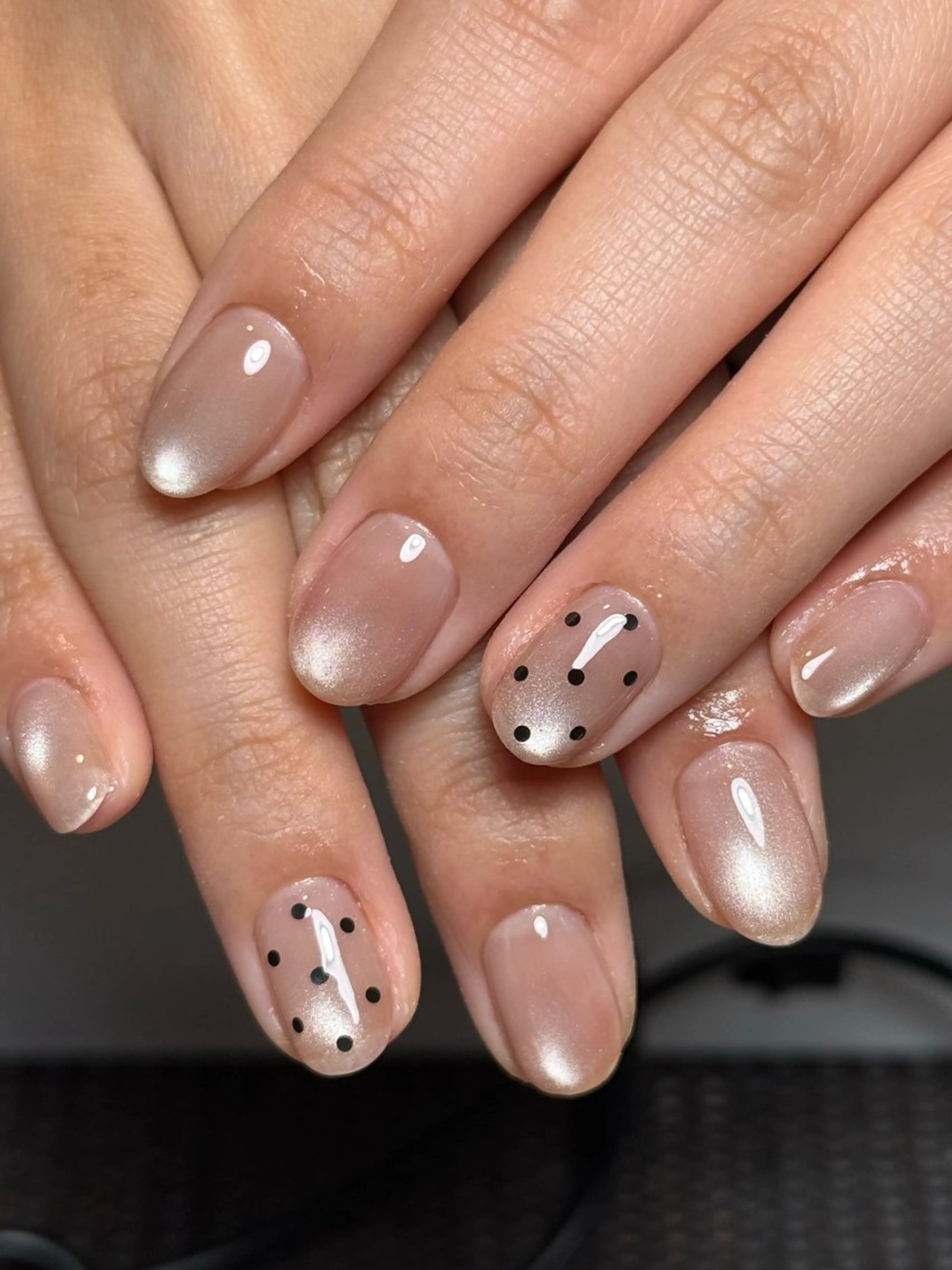 ネイル アートネイル マグネットネイル ハンドネイル Nail salon Kahuuのネイルデザイン