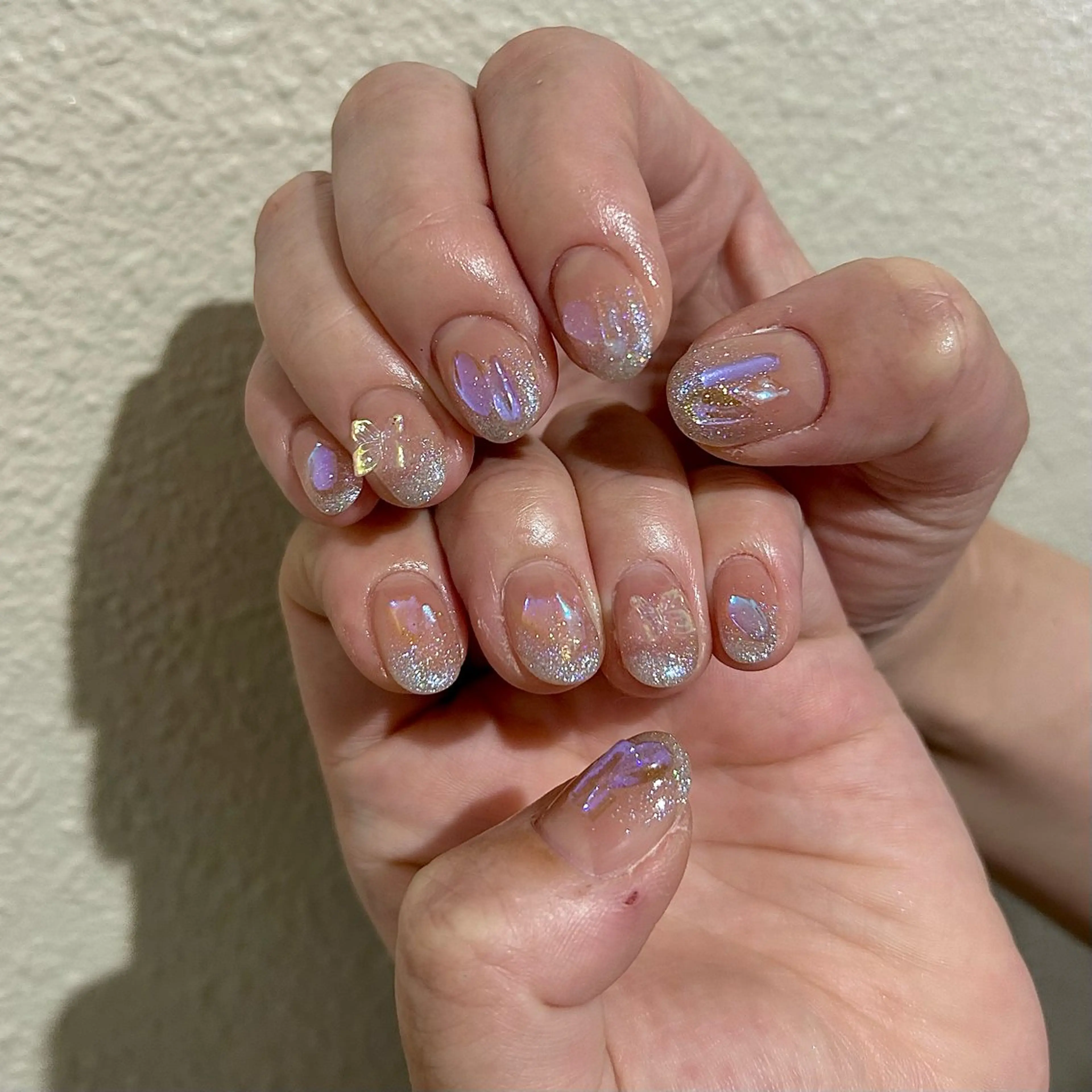 ネイル パラあり！フィルイン 美フォルムのネイルデザイン