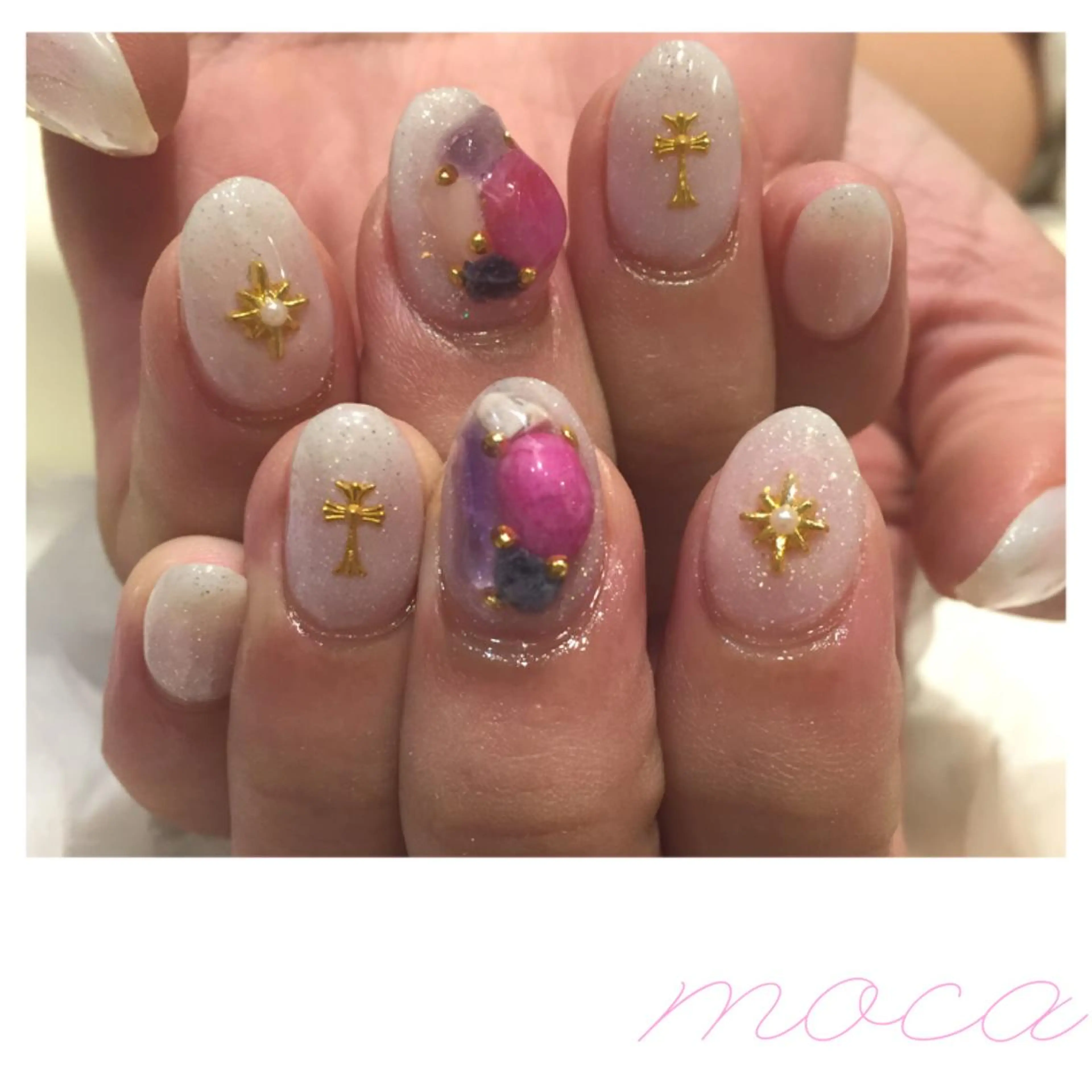 ネイル 鈴木 ゆいのネイルデザイン