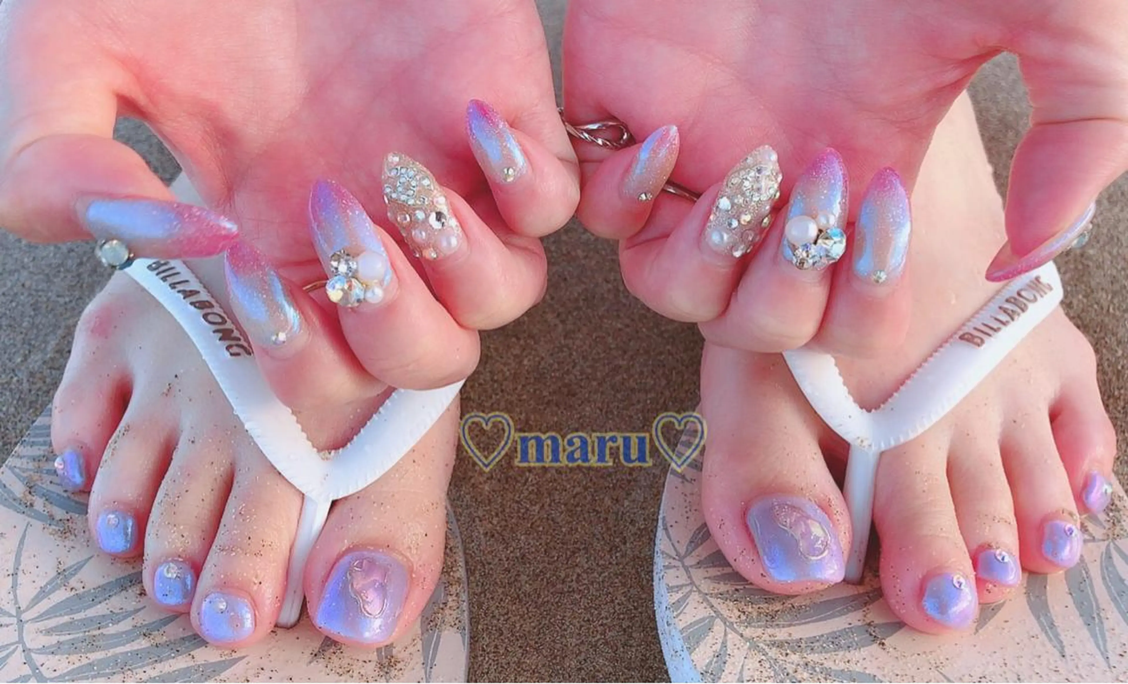 ネイル ハンドネイル フットネイル まるみ♡7/1〜値上 げ致します(>_<)のその他イメージ