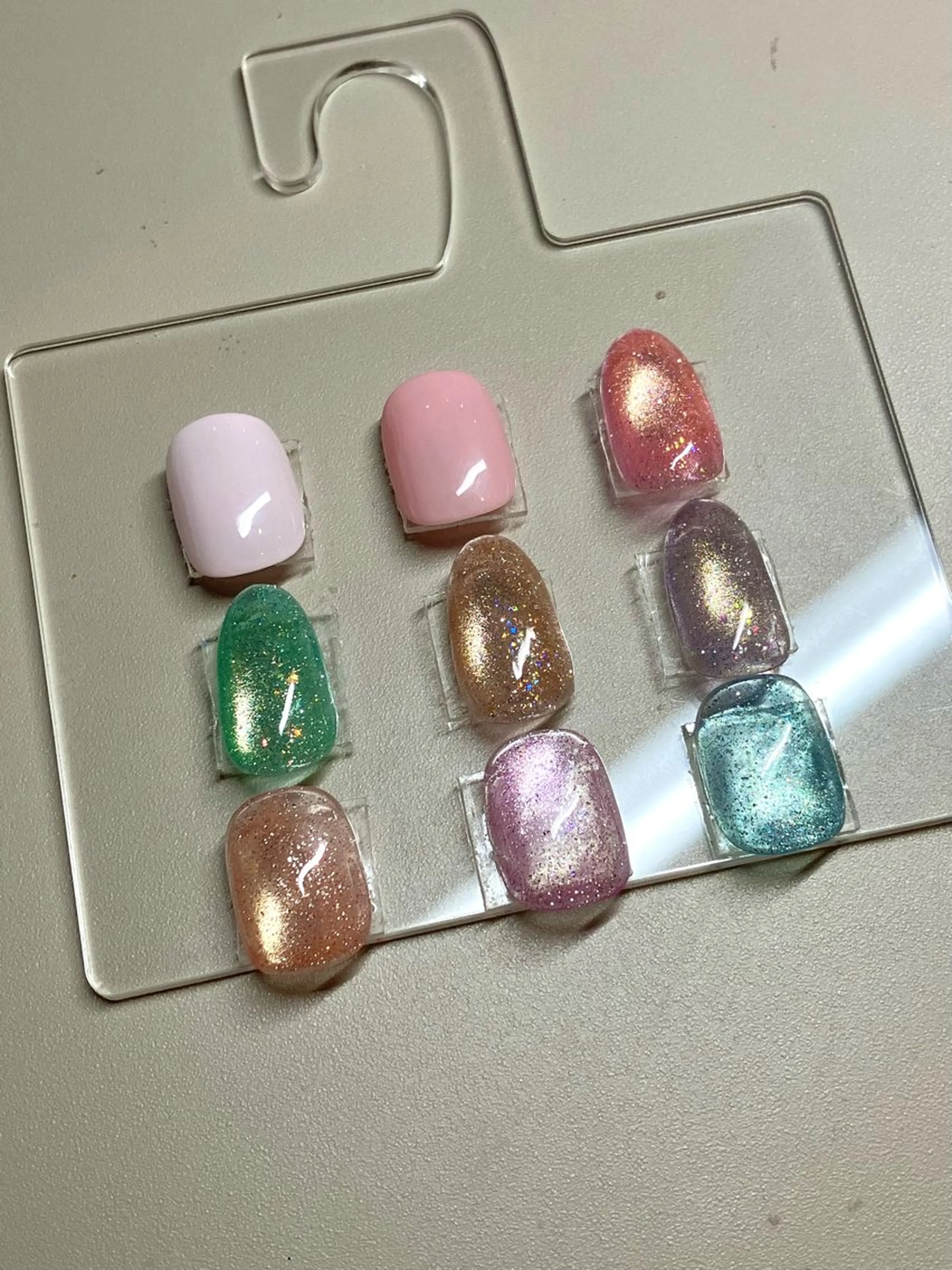 ネイル マグネットネイル ワンカラーネイル fun the nail ayakaのネイルデザイン
