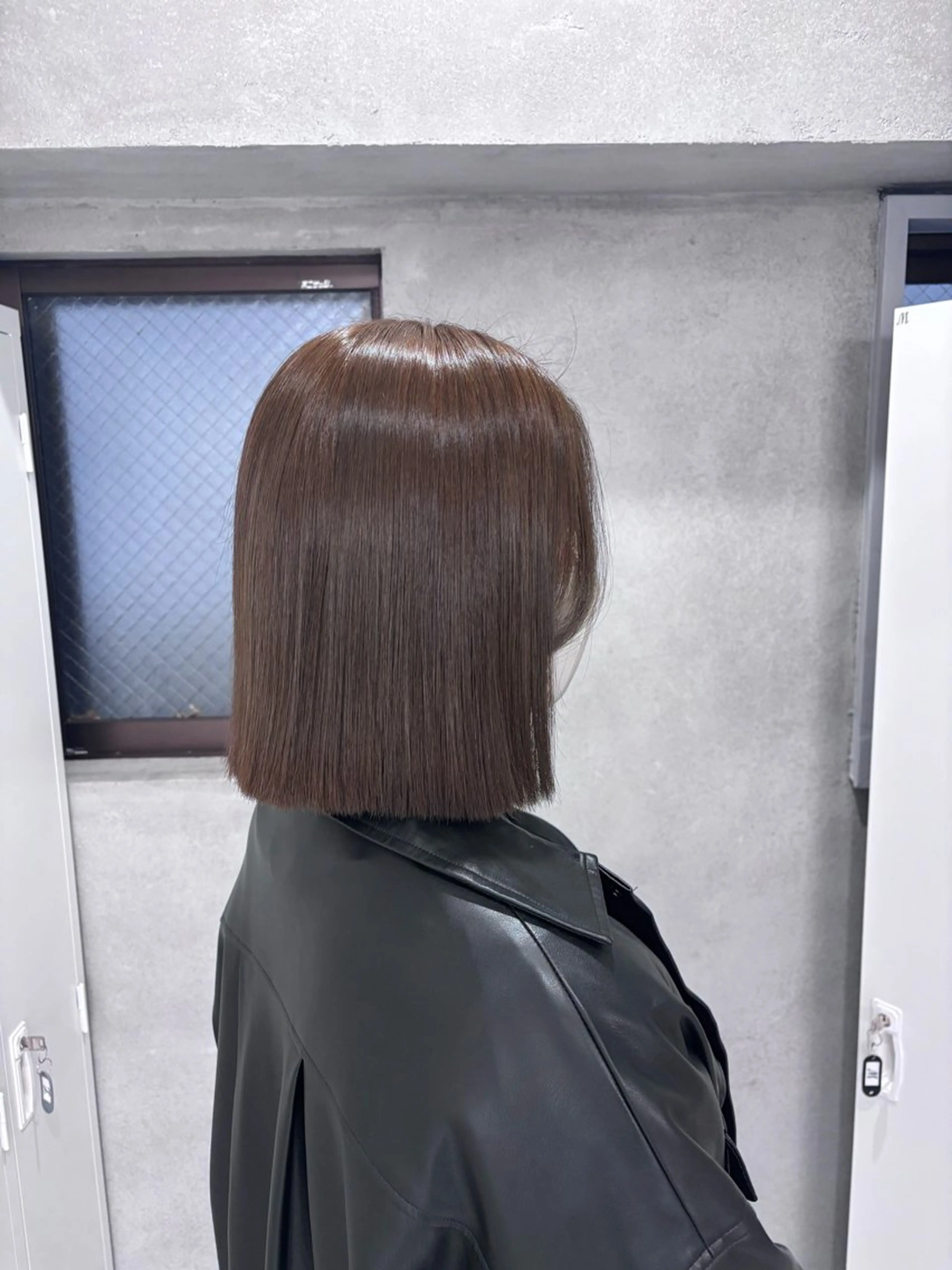 ミディアム カラー トリートメント 心愛/天神/レイヤー /透明感カラー/艶髪のヘアスタイル