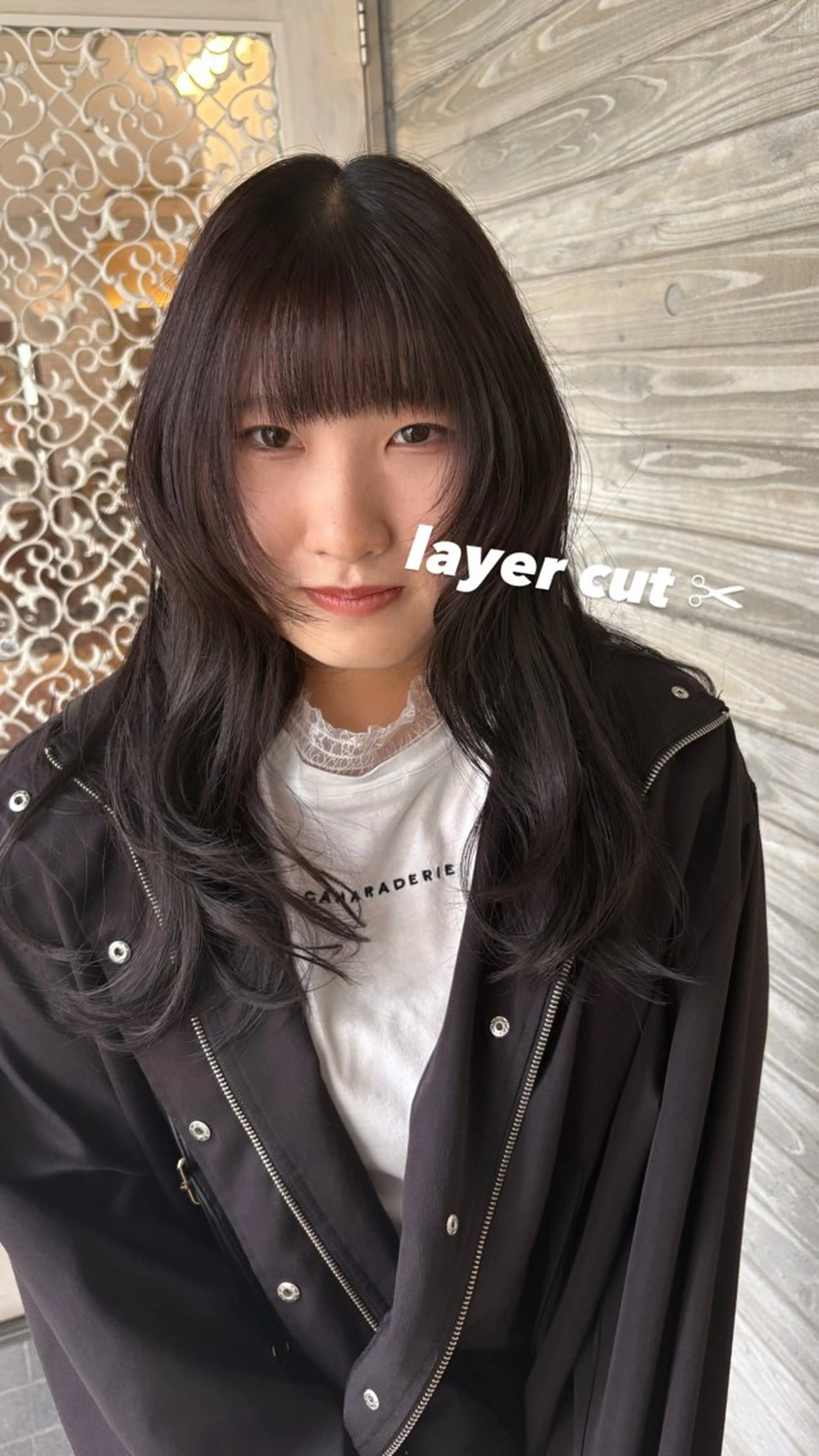 ロング カット ヘアカラー トリートメント 【美ボブ. カラー】midoのヘアスタイル