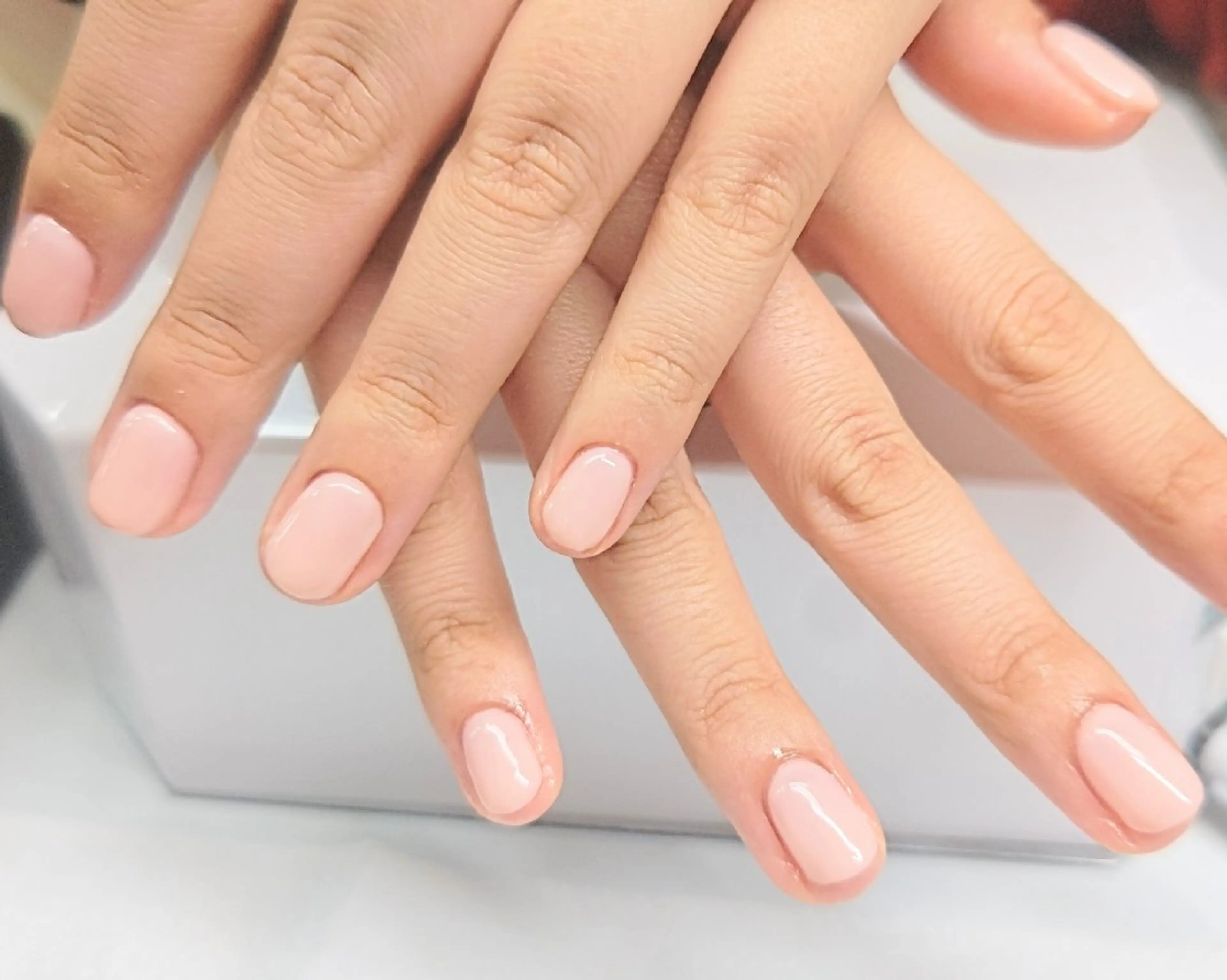 ネイル ワンカラーネイル シンプルネイル ecrin/博多 manamiのネイルデザイン