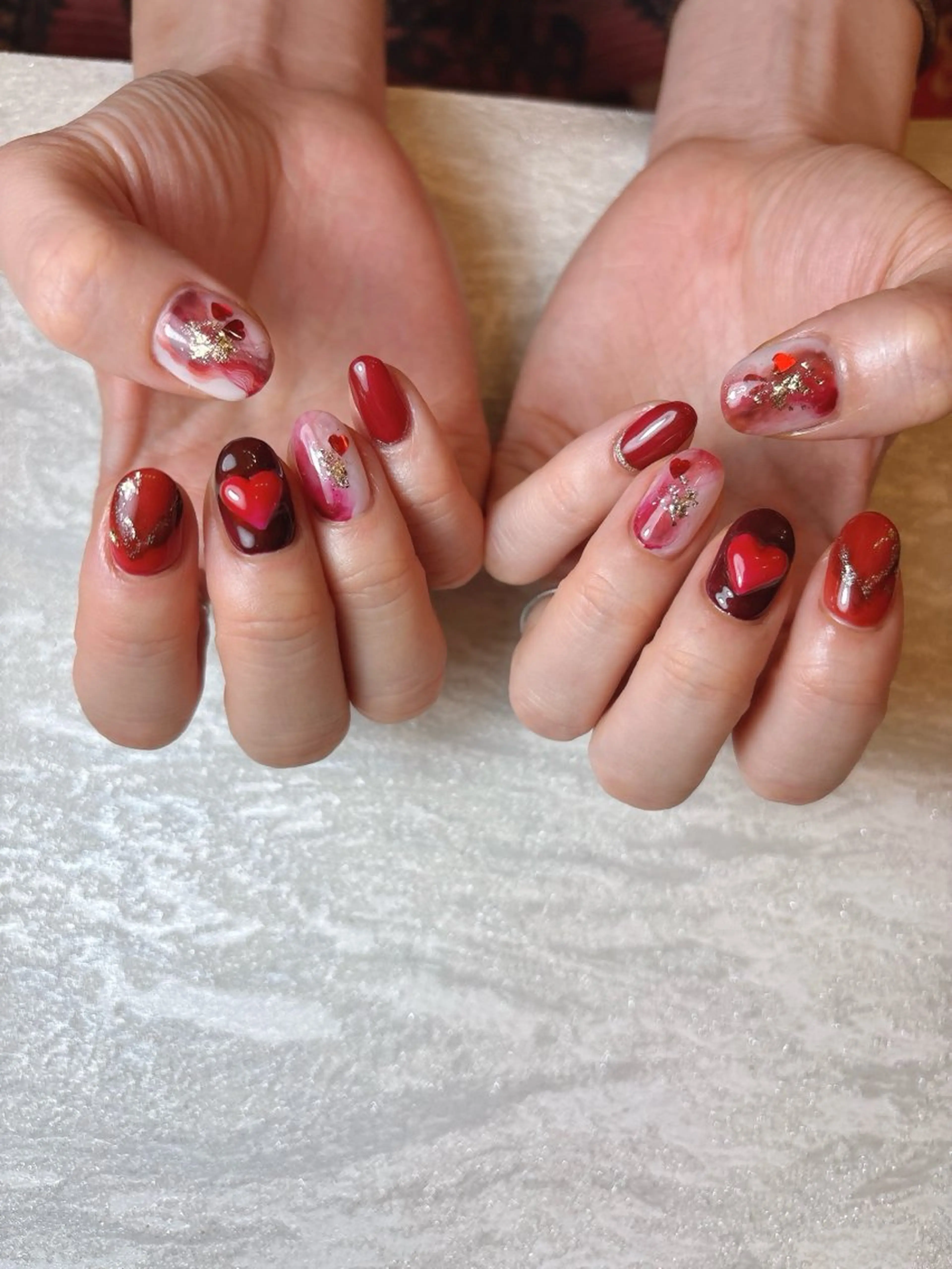 ネイル ハンドネイル Radia bykaonailsのネイルデザイン